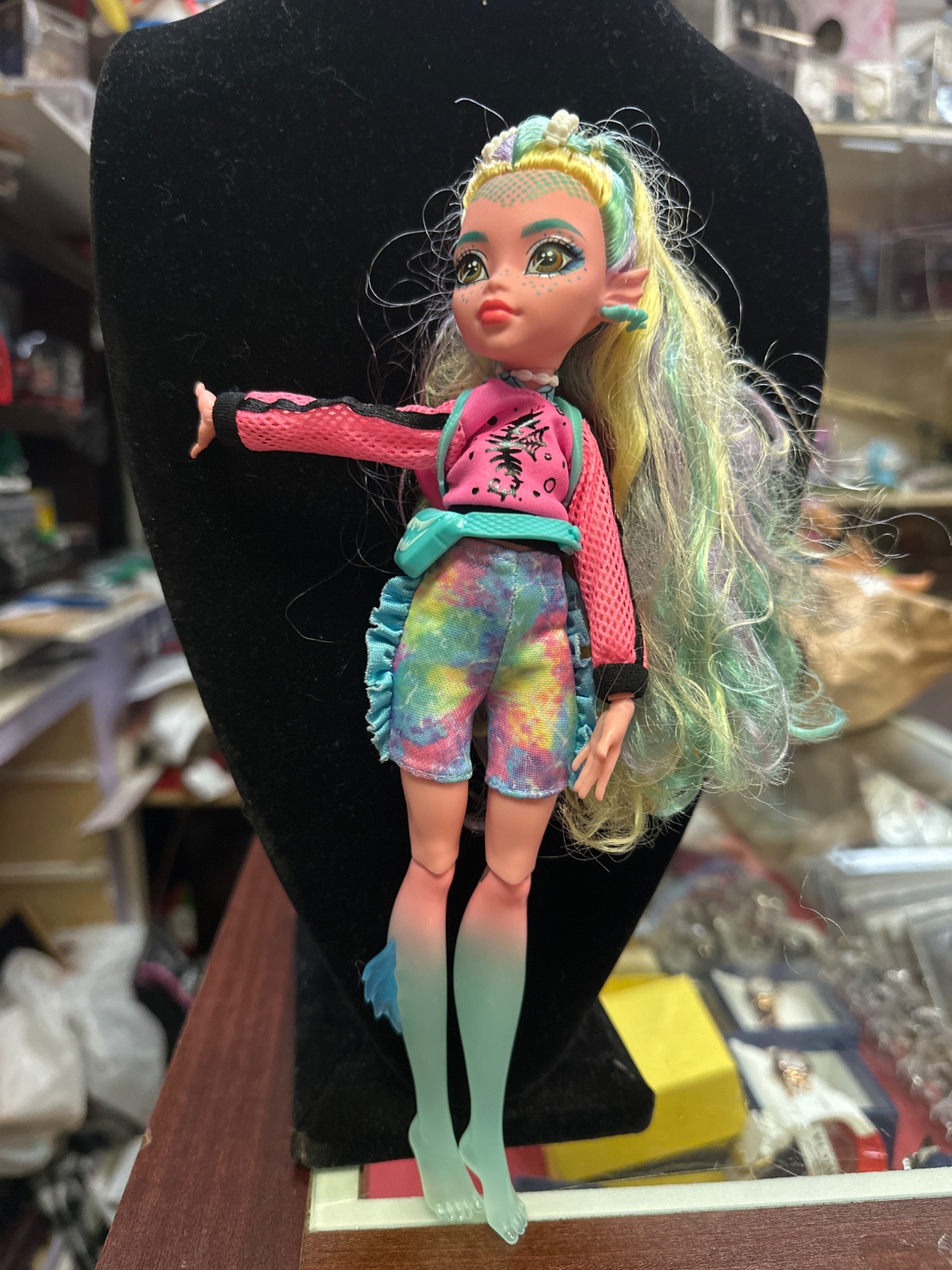 Monster High Doll with Mermaid-Style Tail Fin