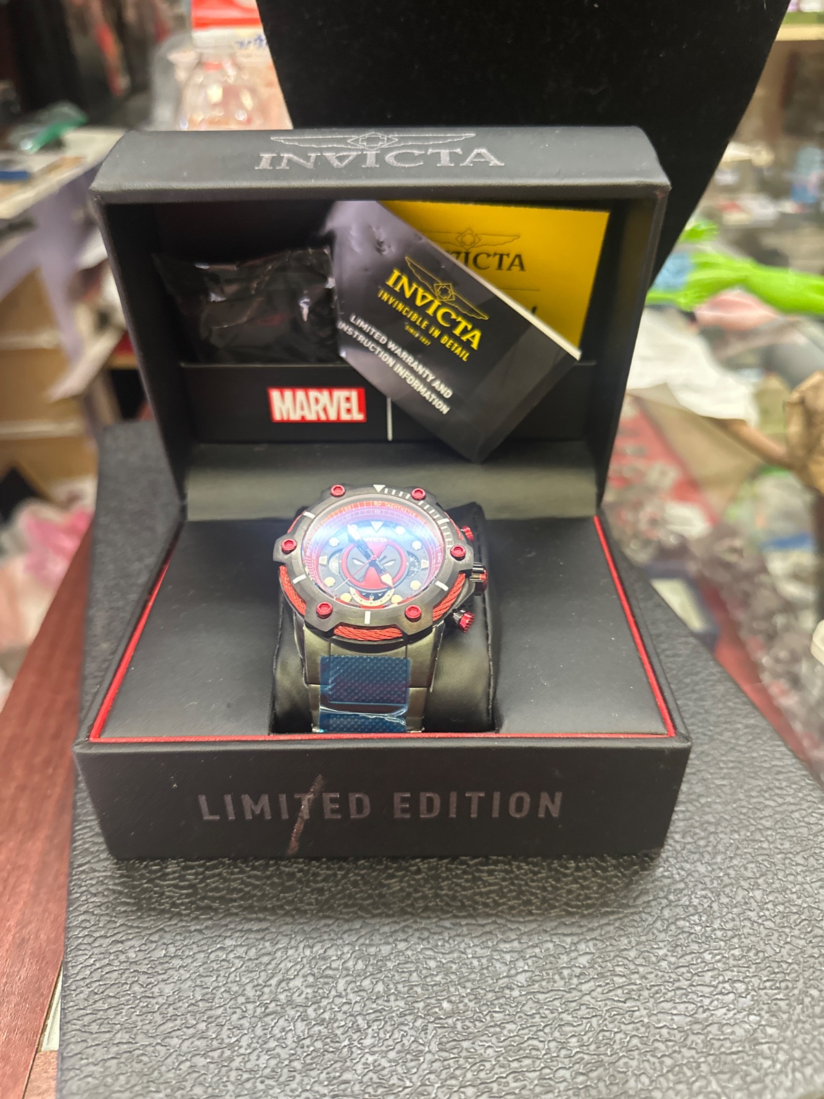 Invicta Marvel Deadpool Limited Edition Watch