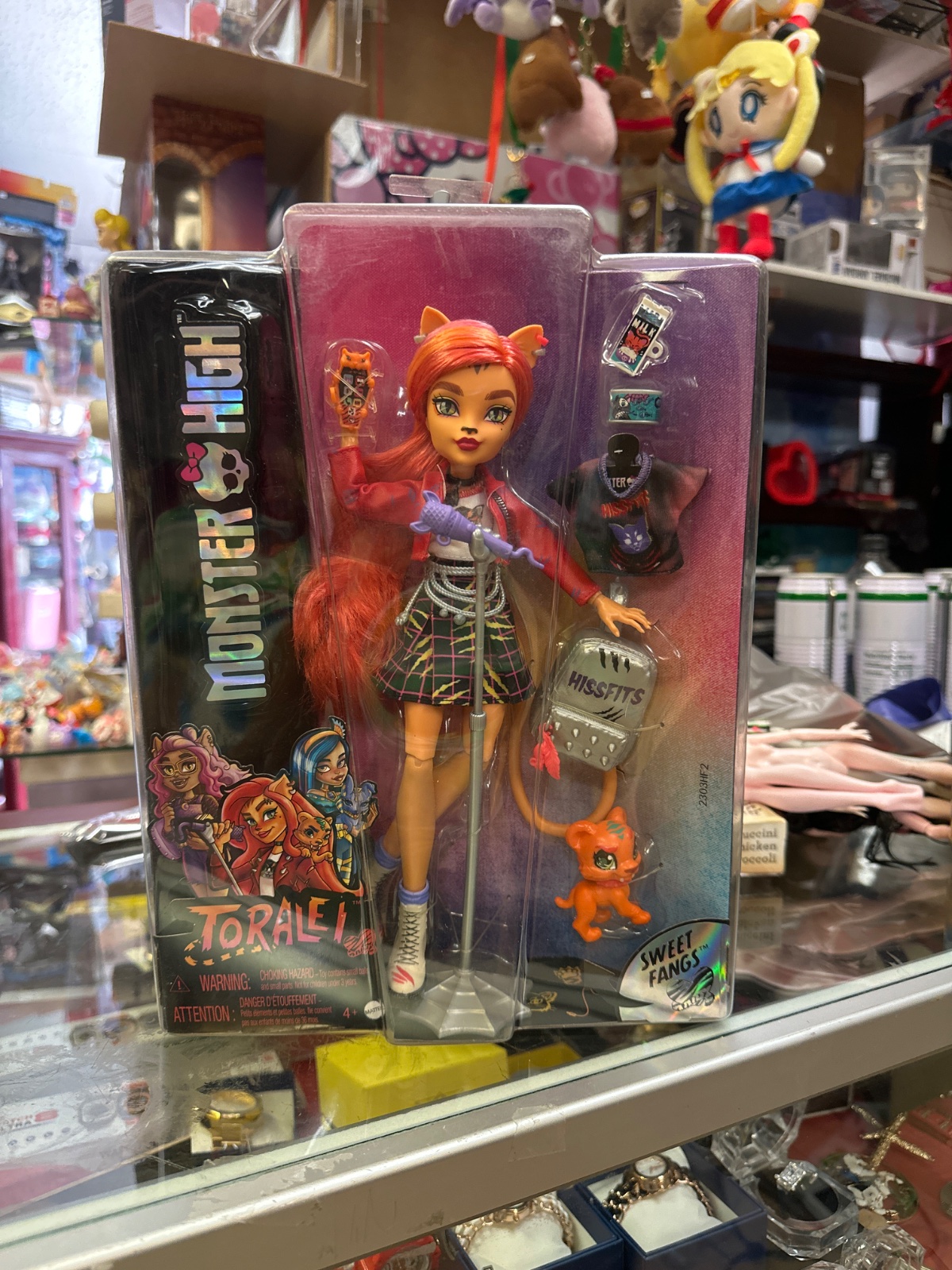 Monster High Toralei Doll with Hissfits Accessories