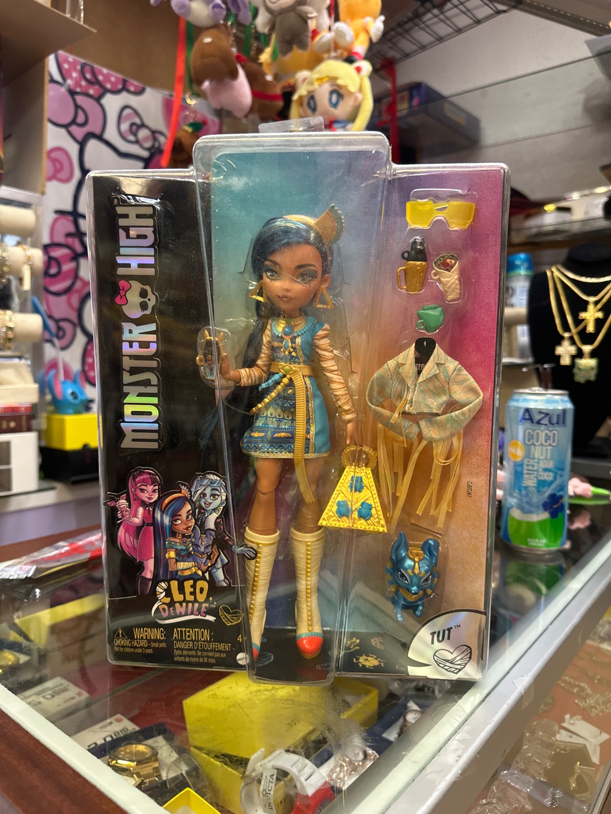 Monster High Cleo De Nile Doll with Tut Pet