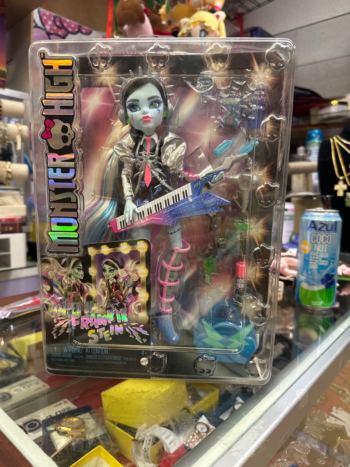 Monster High Amped Up Frankie Stein Doll
