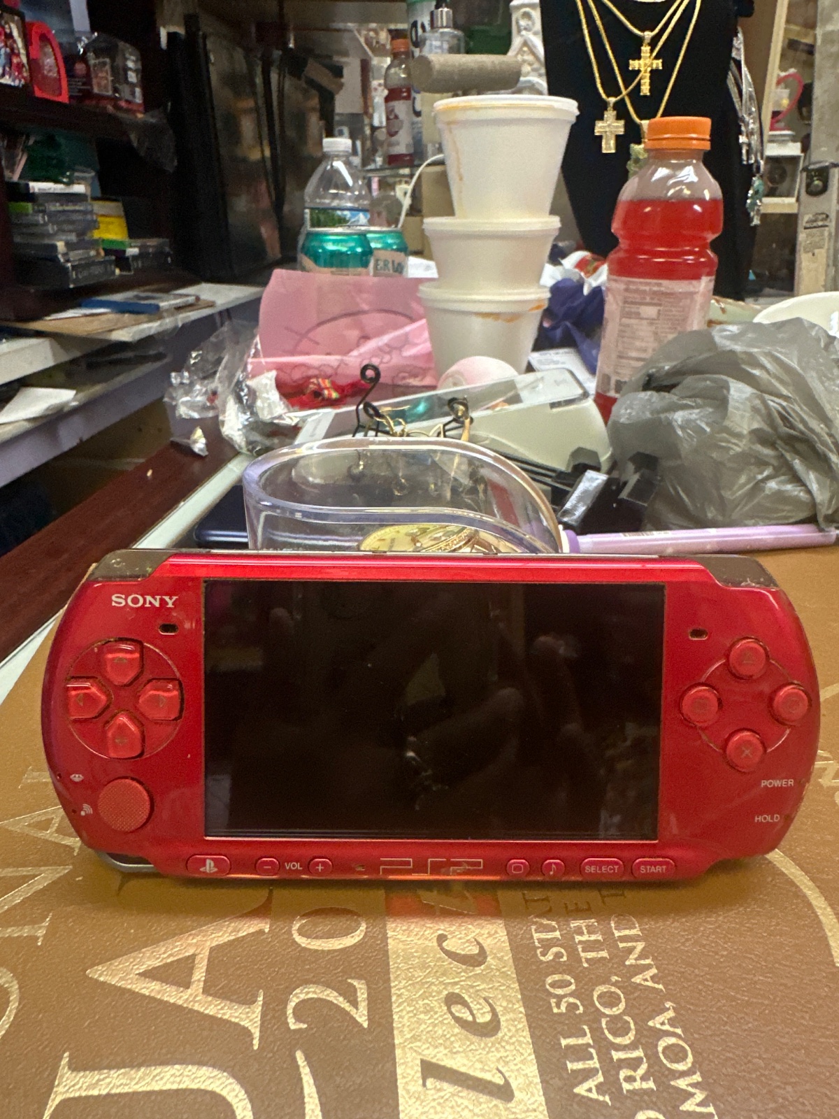 Sony PSP Handheld Console - Red