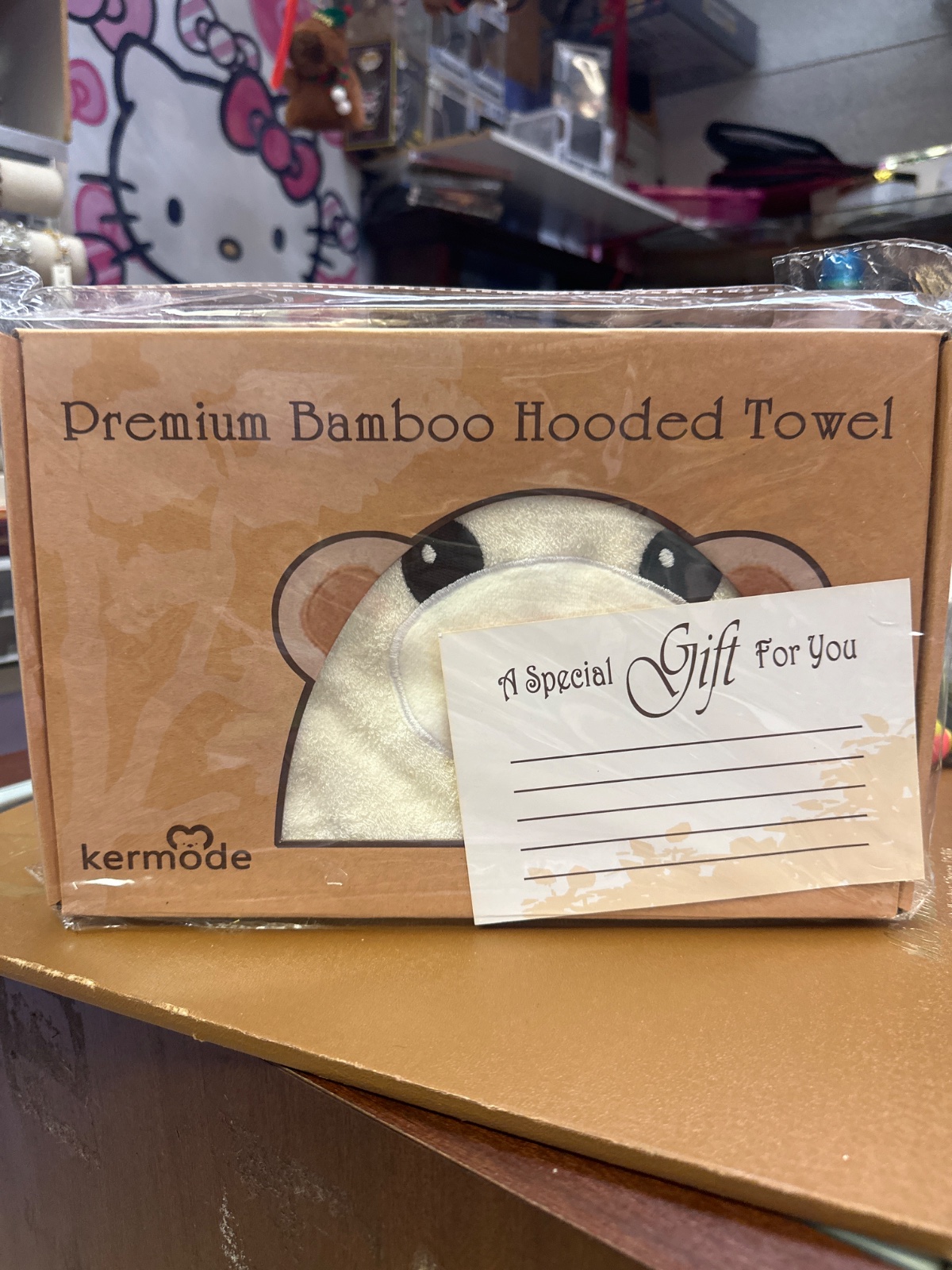 Kermode Premium Bamboo Hooded Baby Towel