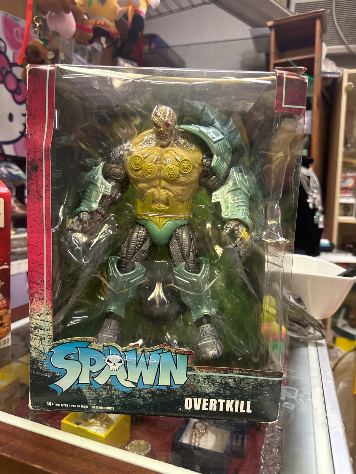 Spawn Overtkill Action Figure In Box