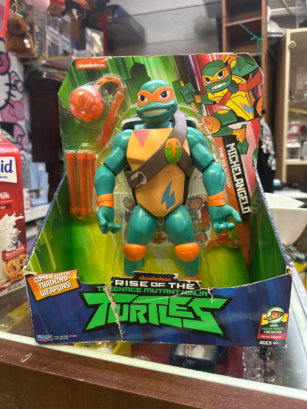 Rise of the Teenage Mutant Ninja Turtles Michelangelo Figure