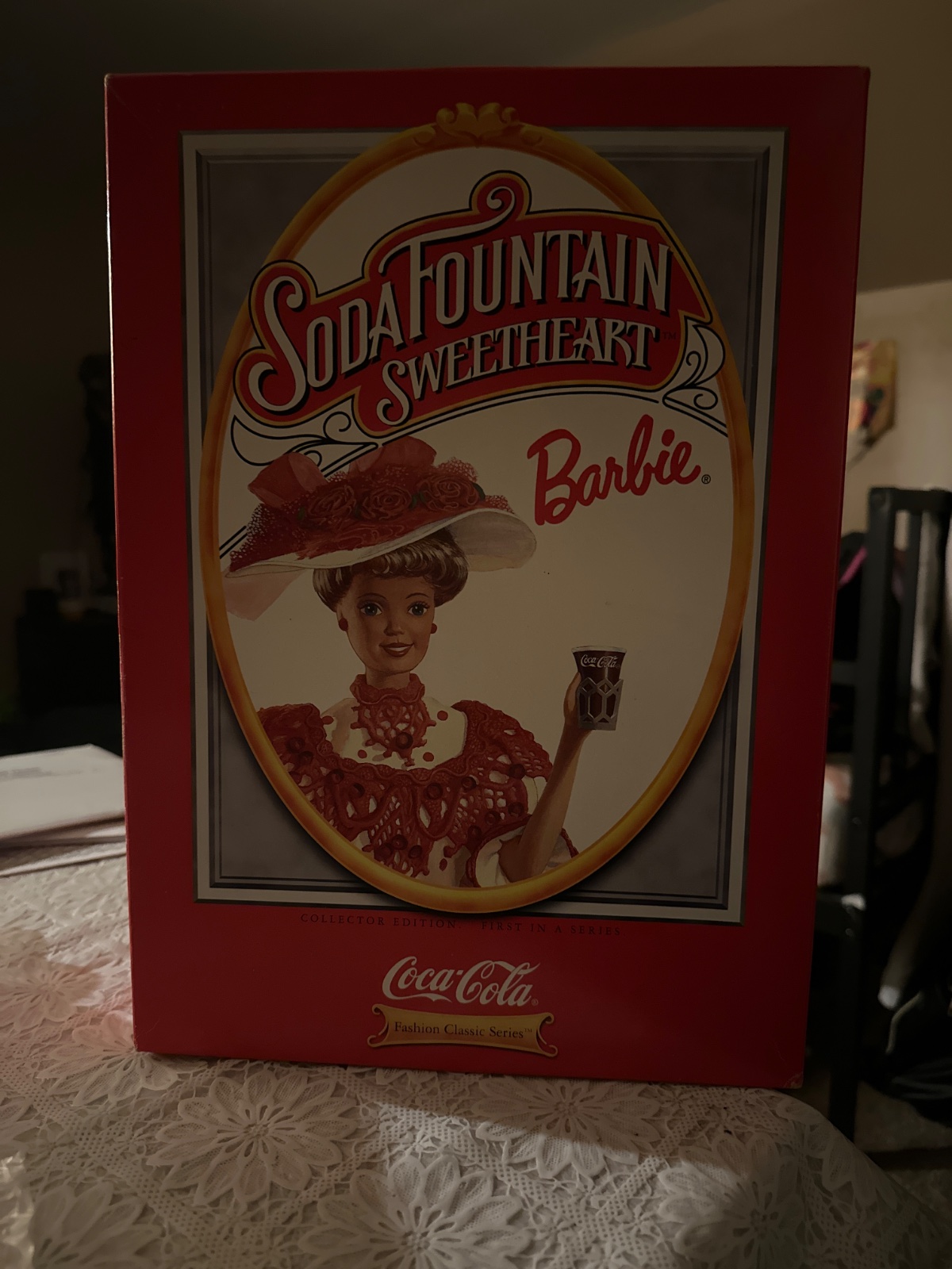Coca-Cola Soda Fountain Sweetheart Barbie, Collector Edition