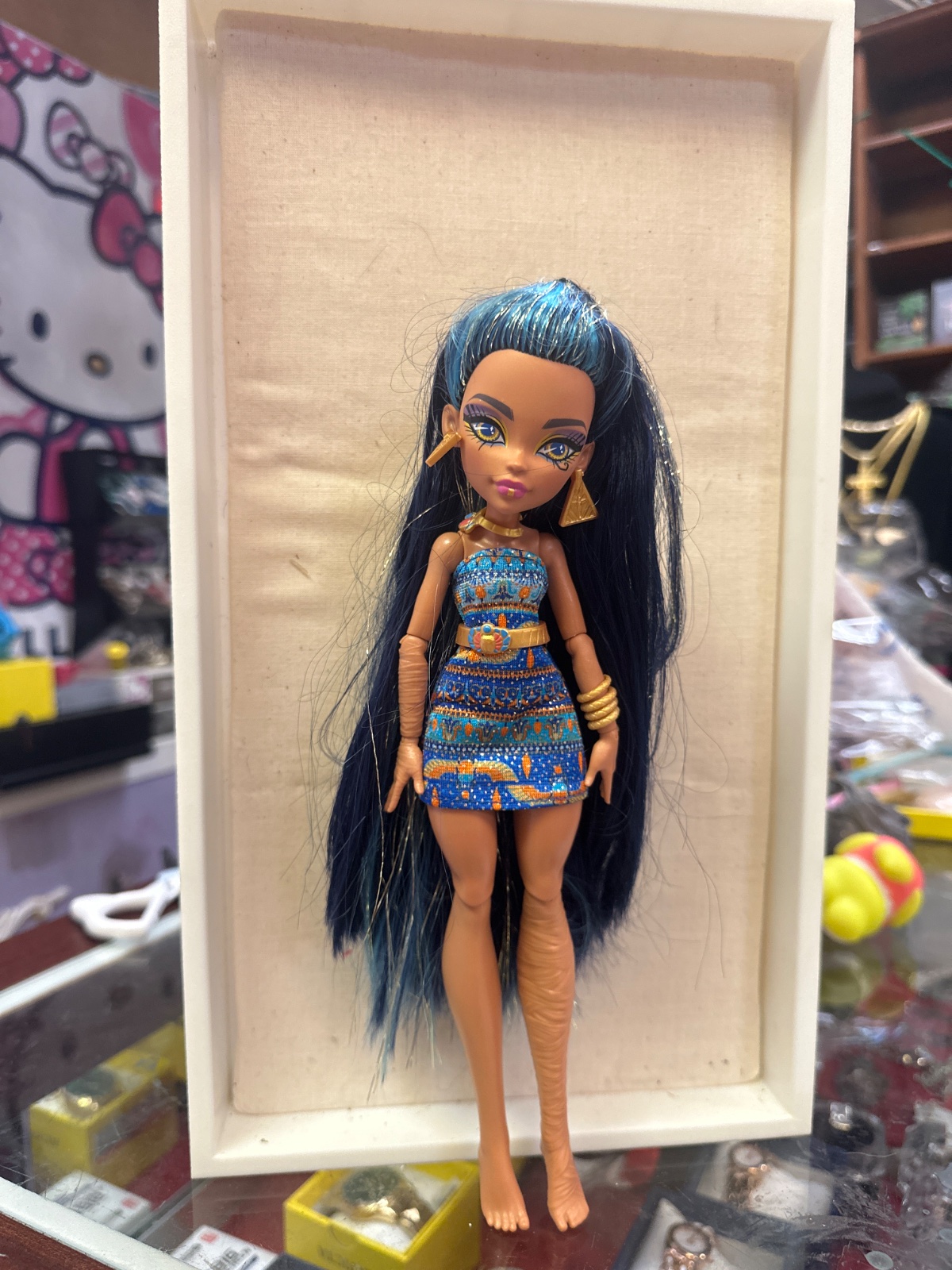Monster High Nefera Doll With Blue Hair