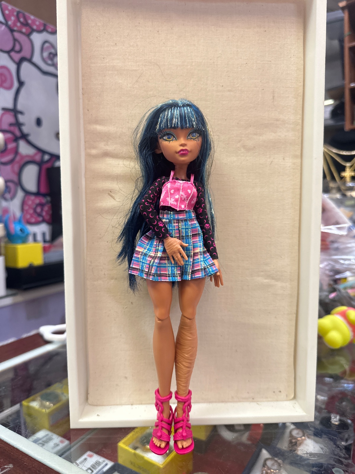 Monster High Style Doll With Wrapped Leg Detail