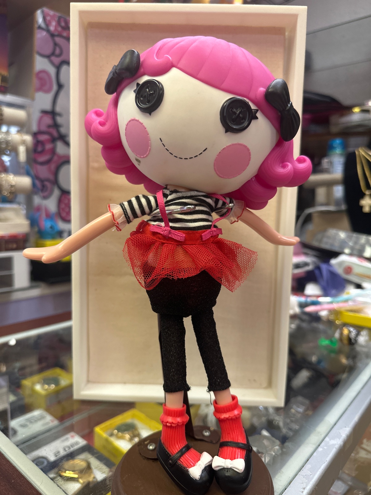 Lalaloopsy Doll With Pink Hair And Red Tutu