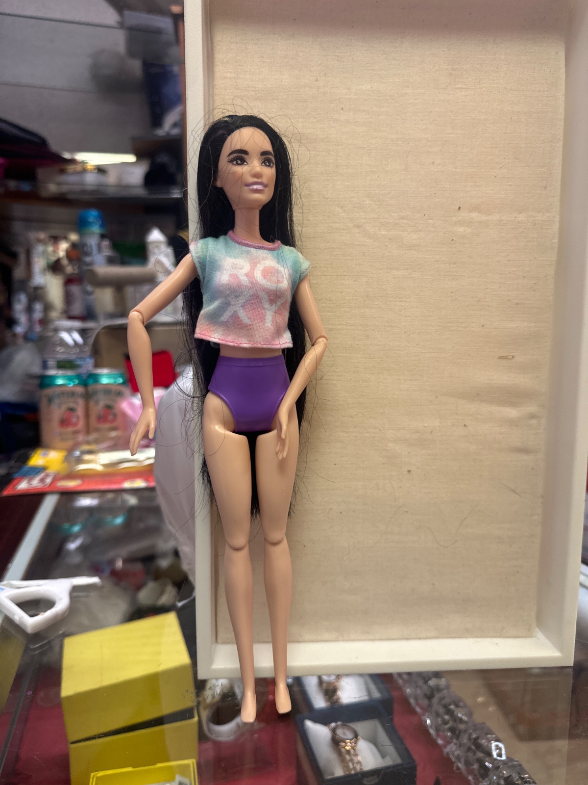 Barbie Doll With Roxy Crop Top