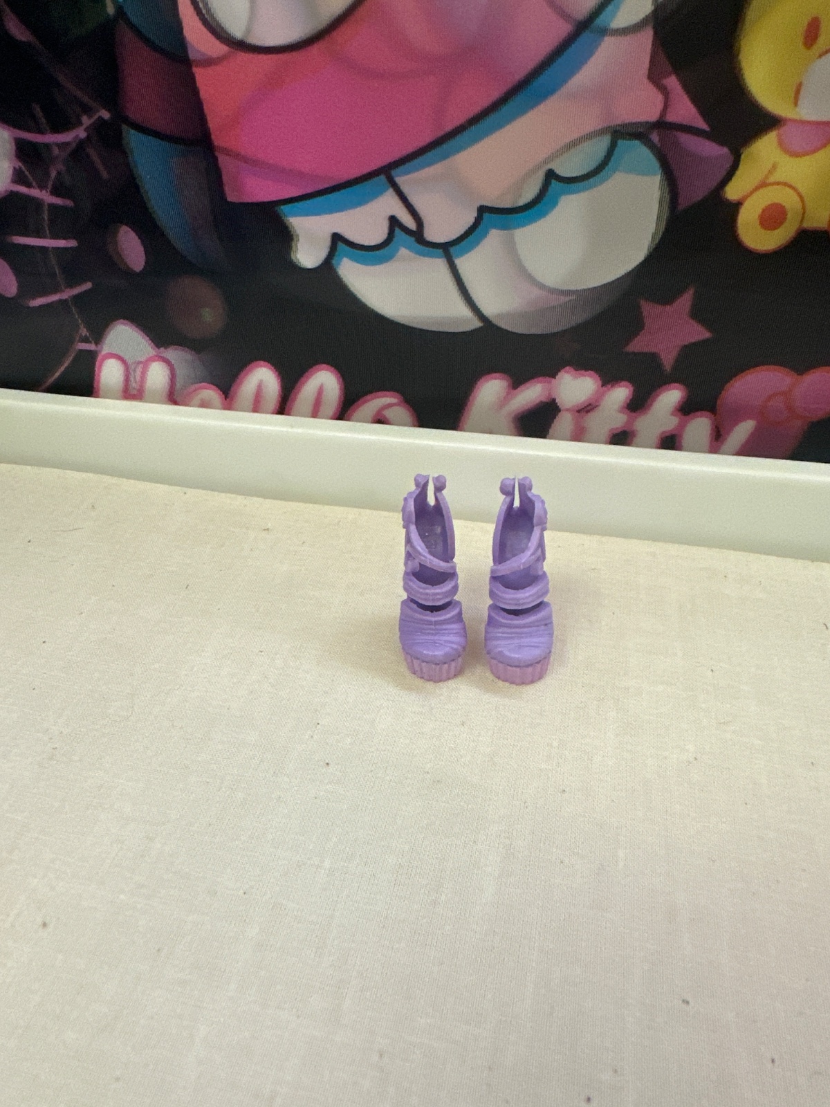 Purple Doll Platform Heels