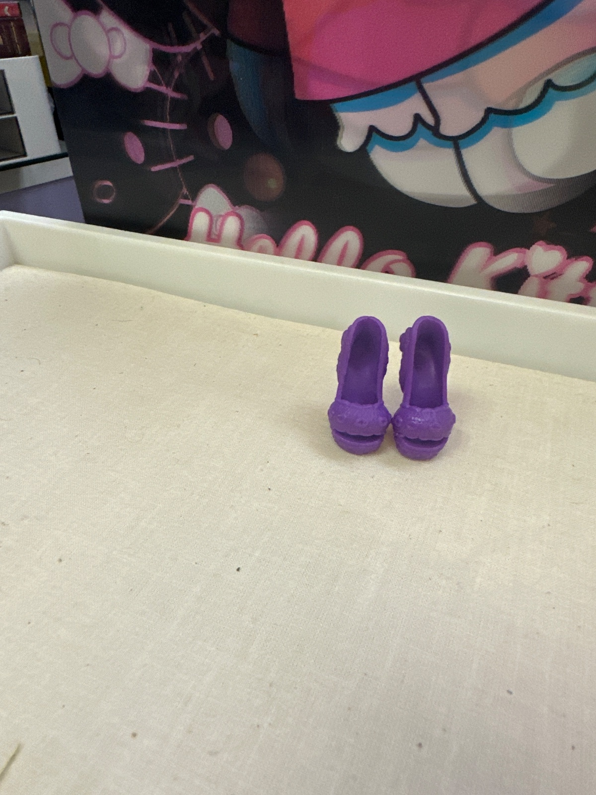 Purple Doll Heels