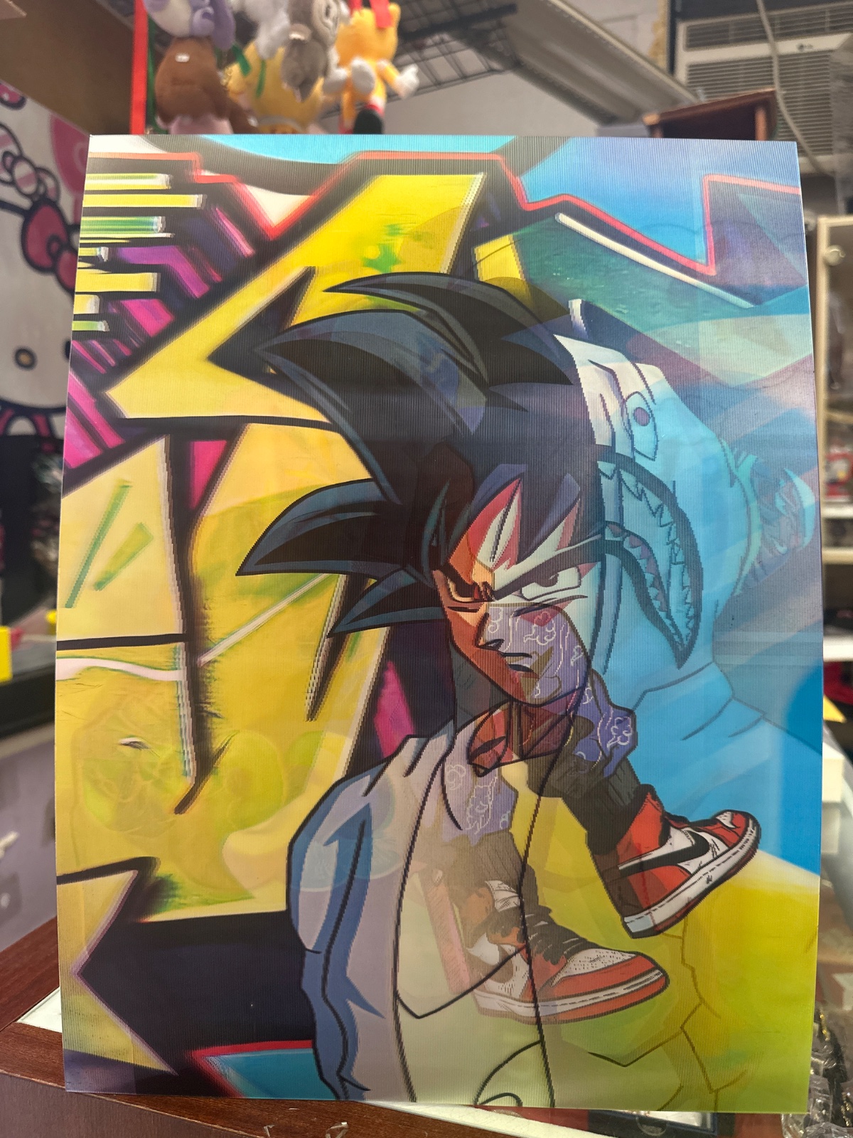 Anime Streetwear Mashup Lenticular Print