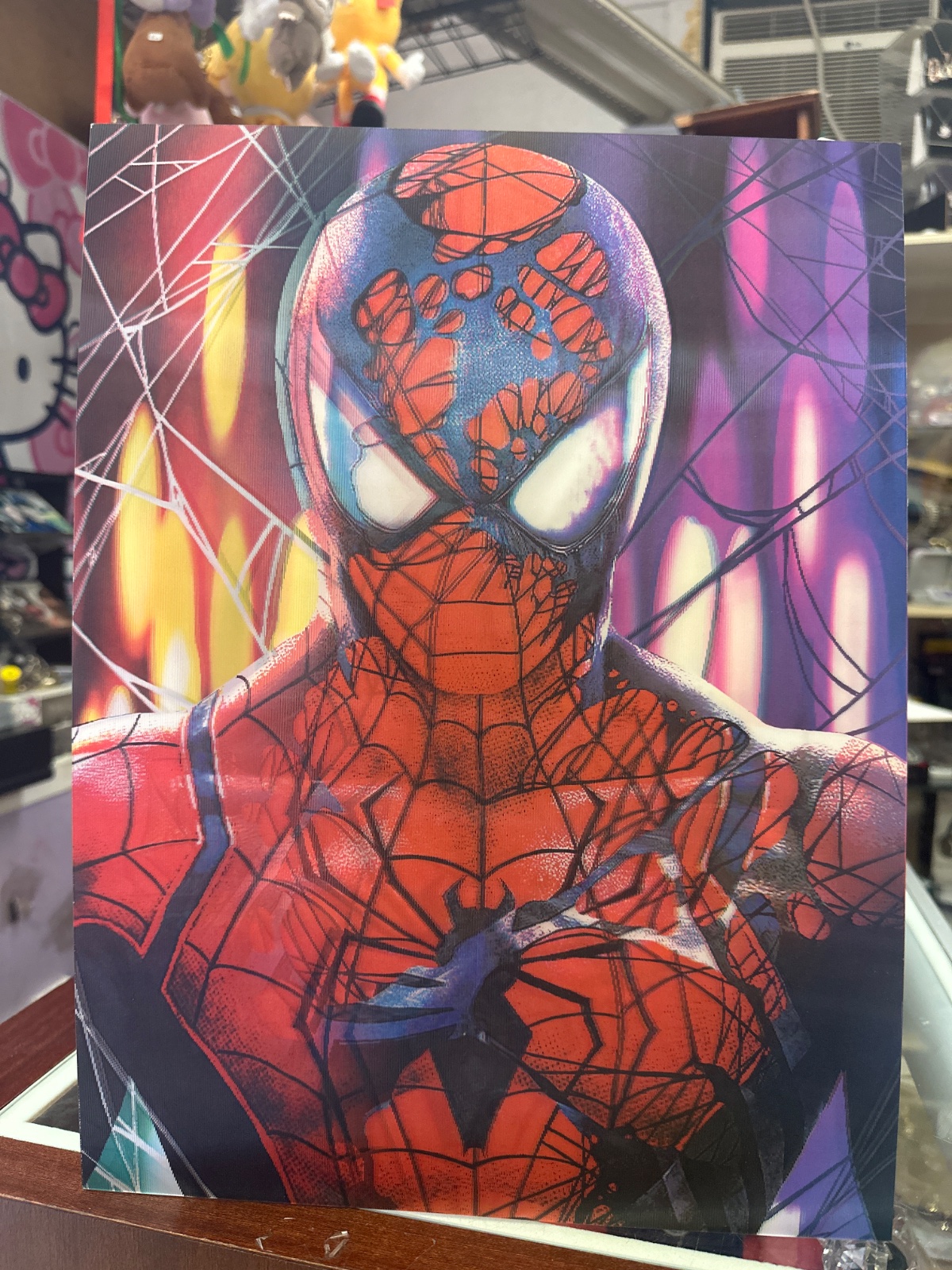 Spider-Man Lenticular Print
