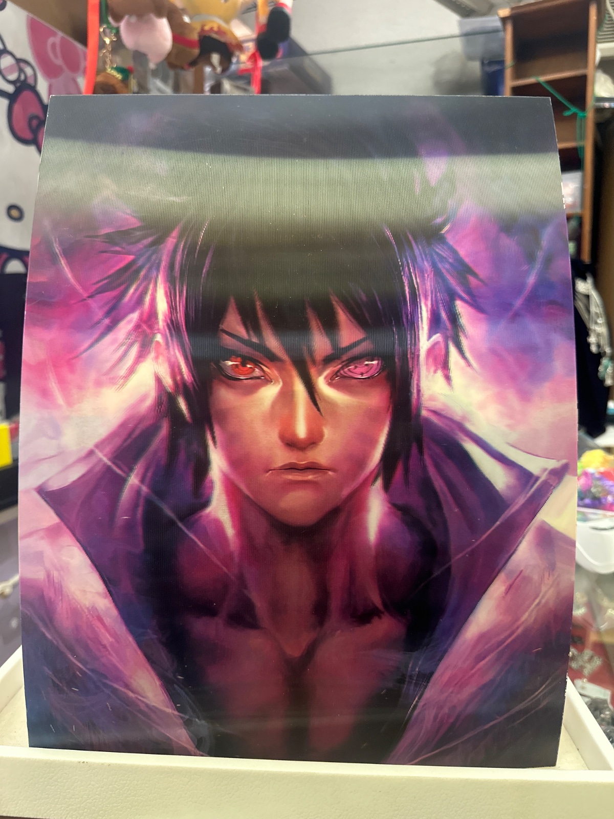Anime Sharingan Character Lenticular Print Panel