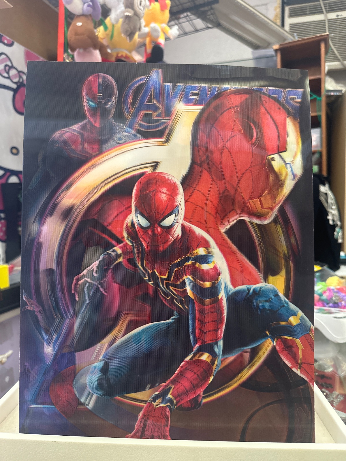 Avengers Spider-Man Lenticular Poster
