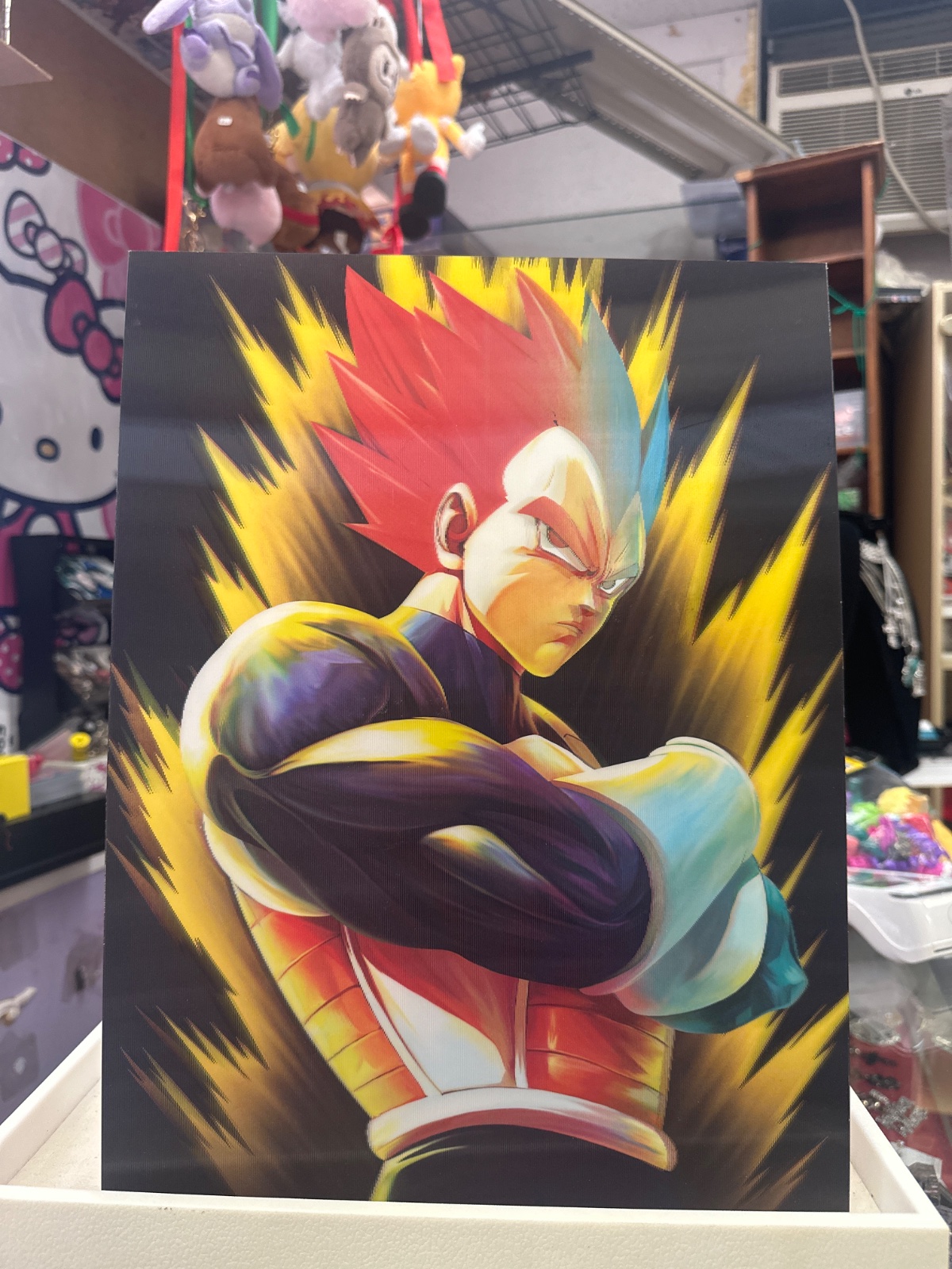 Vegeta Lenticular Print