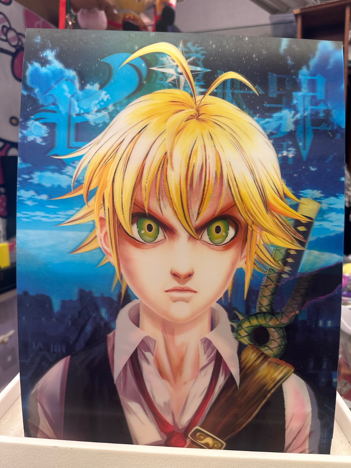 Anime Character Lenticular Print