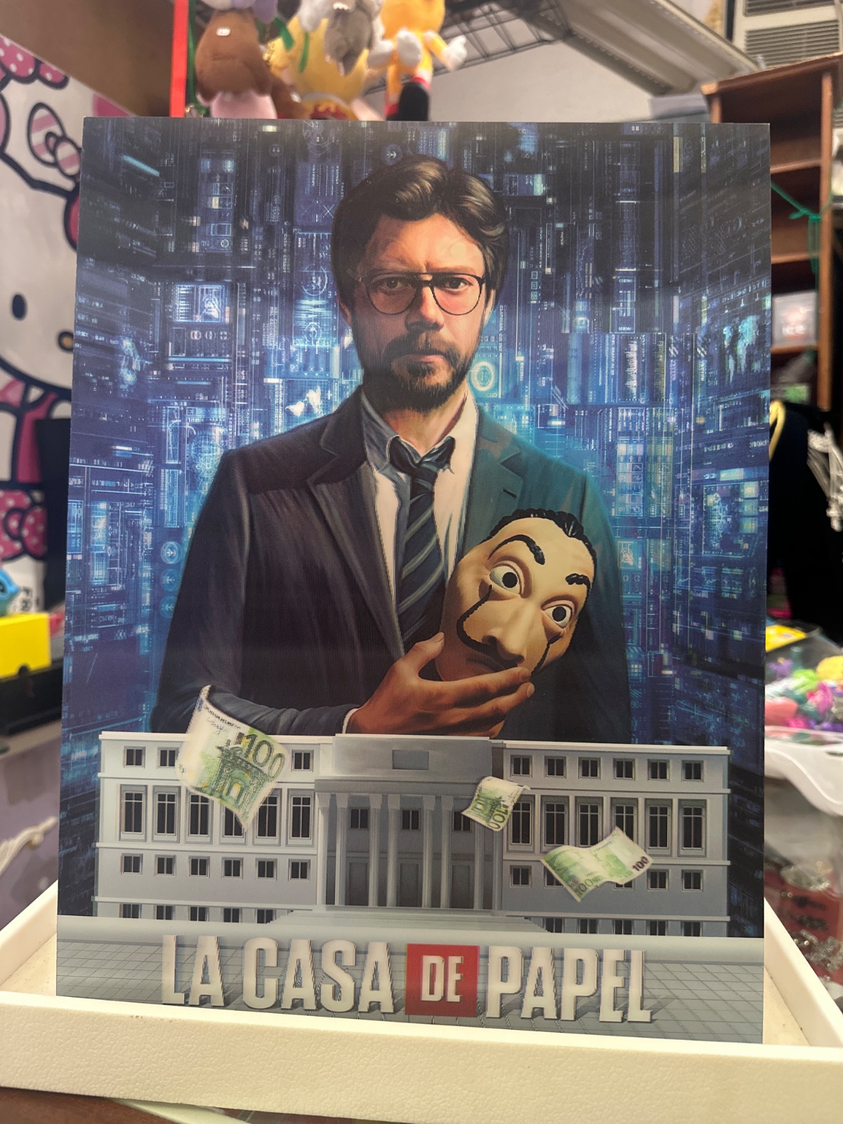 La Casa De Papel Lenticular Art Print