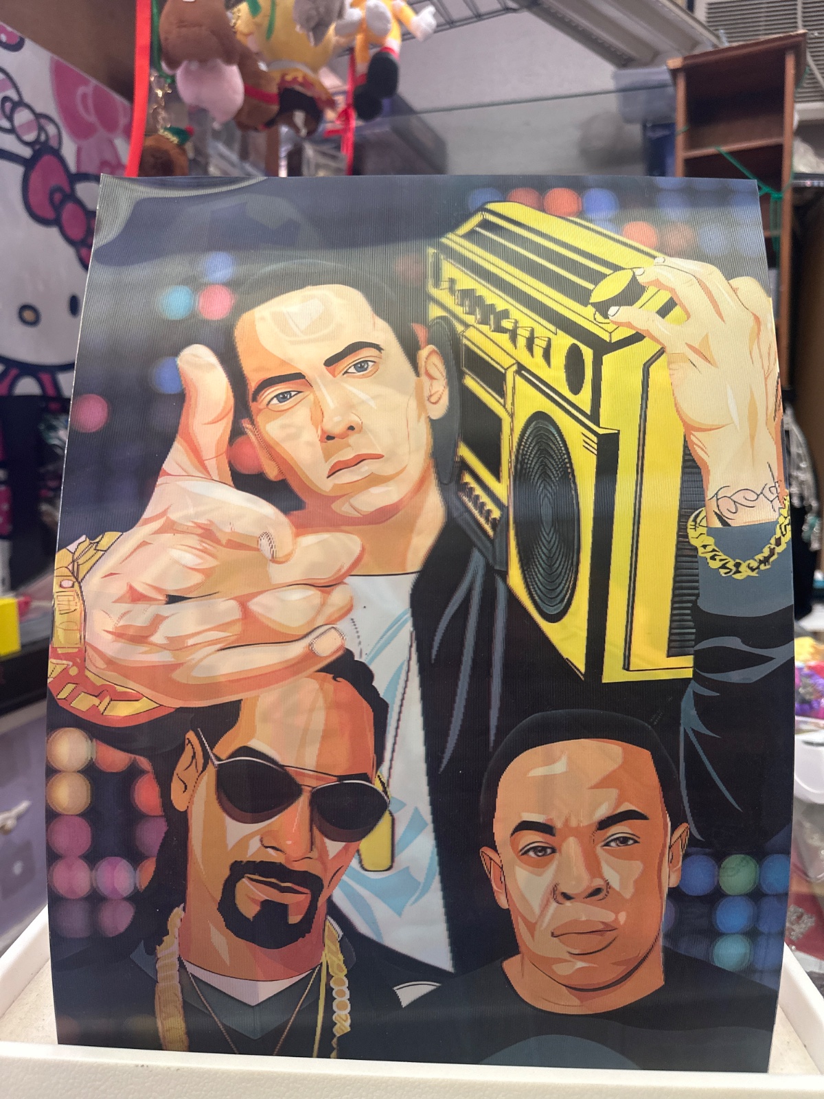 Hip Hop Icons Lenticular Print