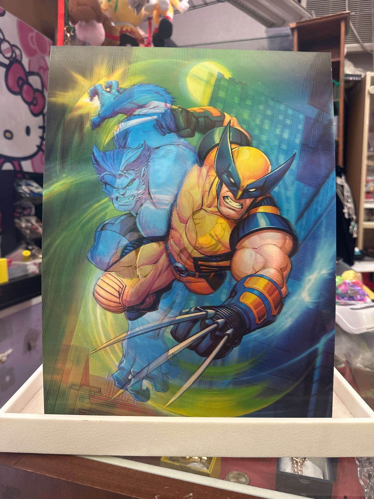 Wolverine and Beast Lenticular Print