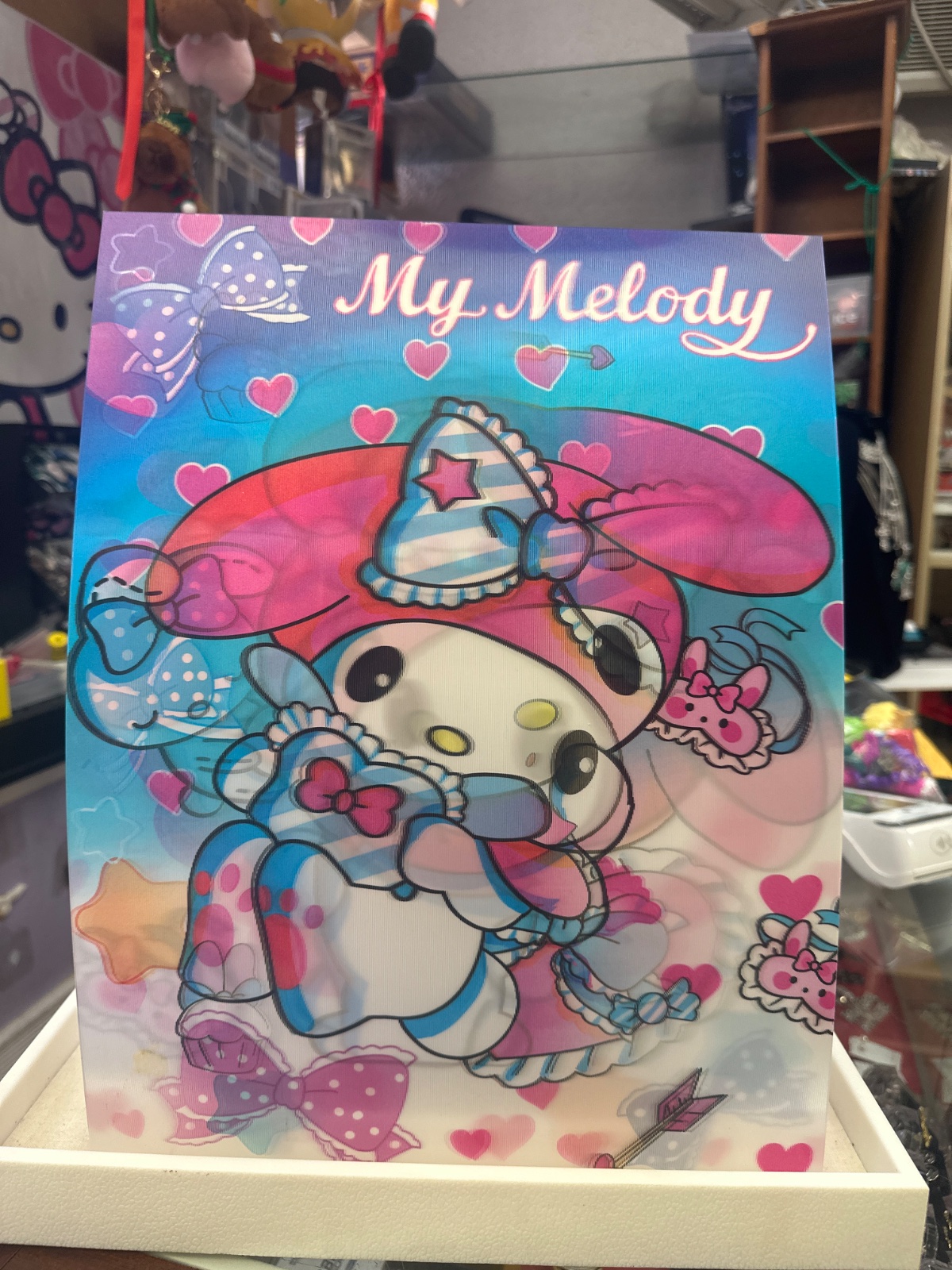 My Melody Lenticular 3D Print Panel
