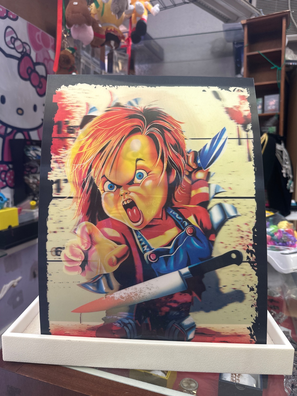 Chucky Lenticular Style Art Print