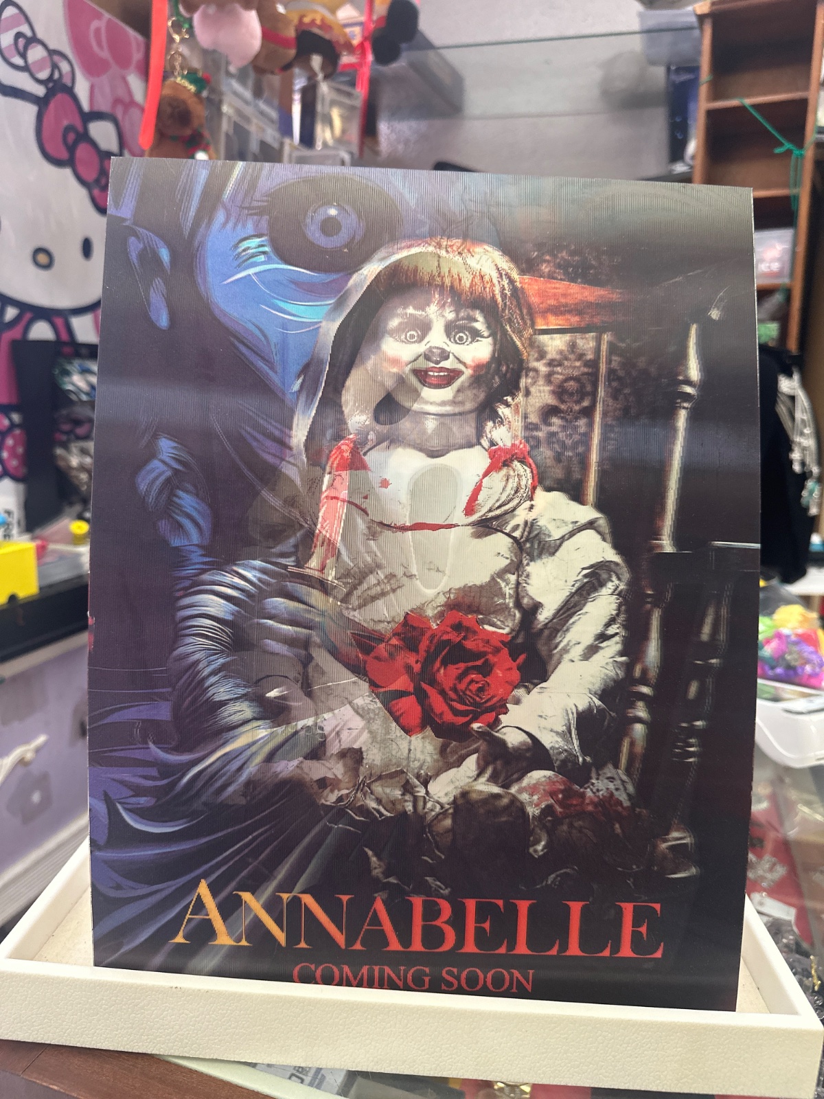 Annabelle Coming Soon Lenticular Poster Print