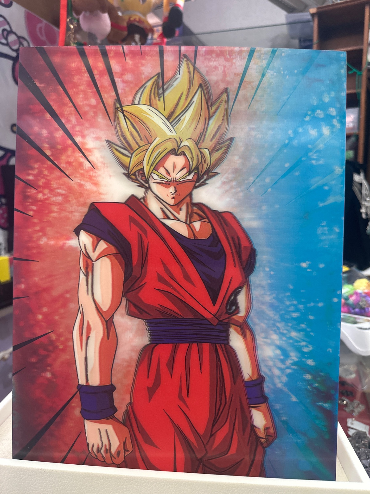 Super Saiyan Goku Glossy Art Print