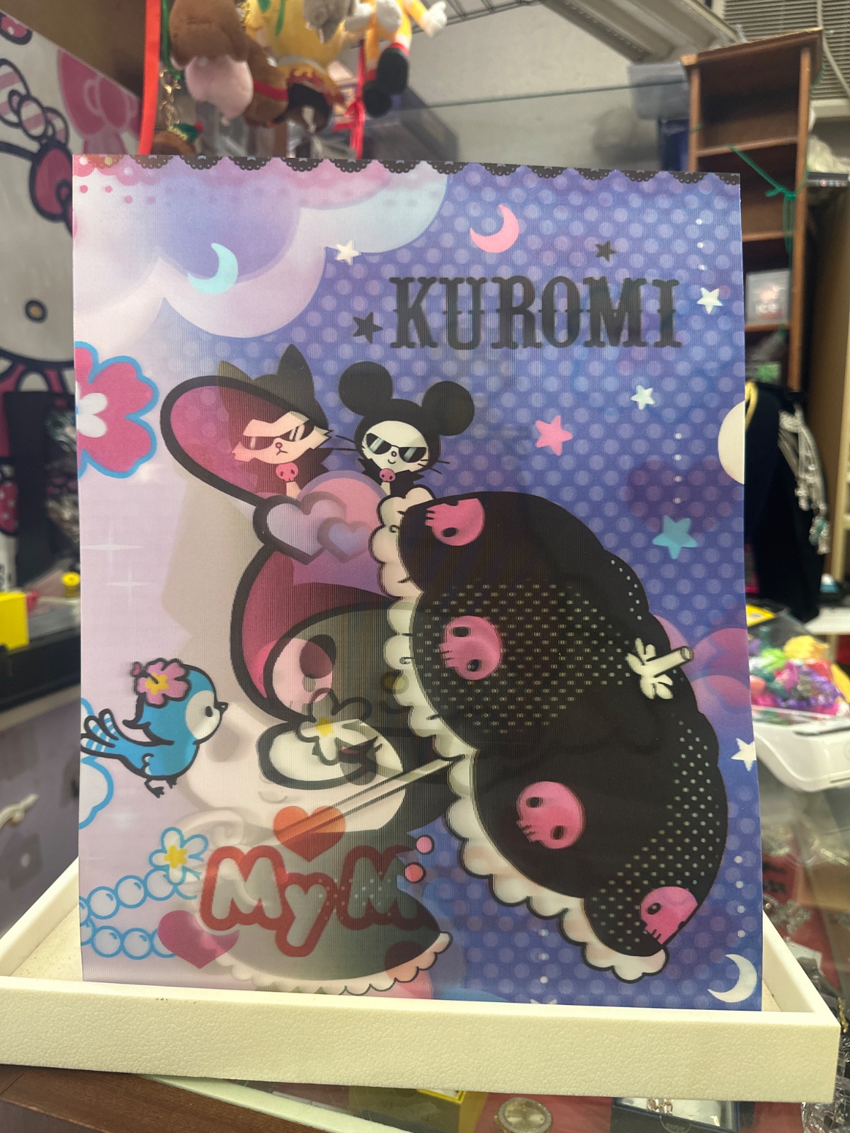 Kuromi And My Melody Lenticular Print