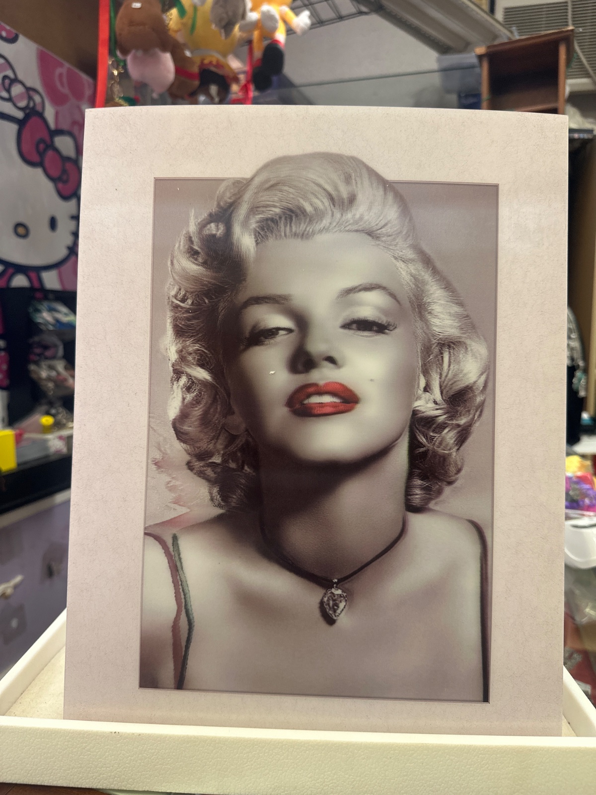 Marilyn Monroe Matted Portrait Print