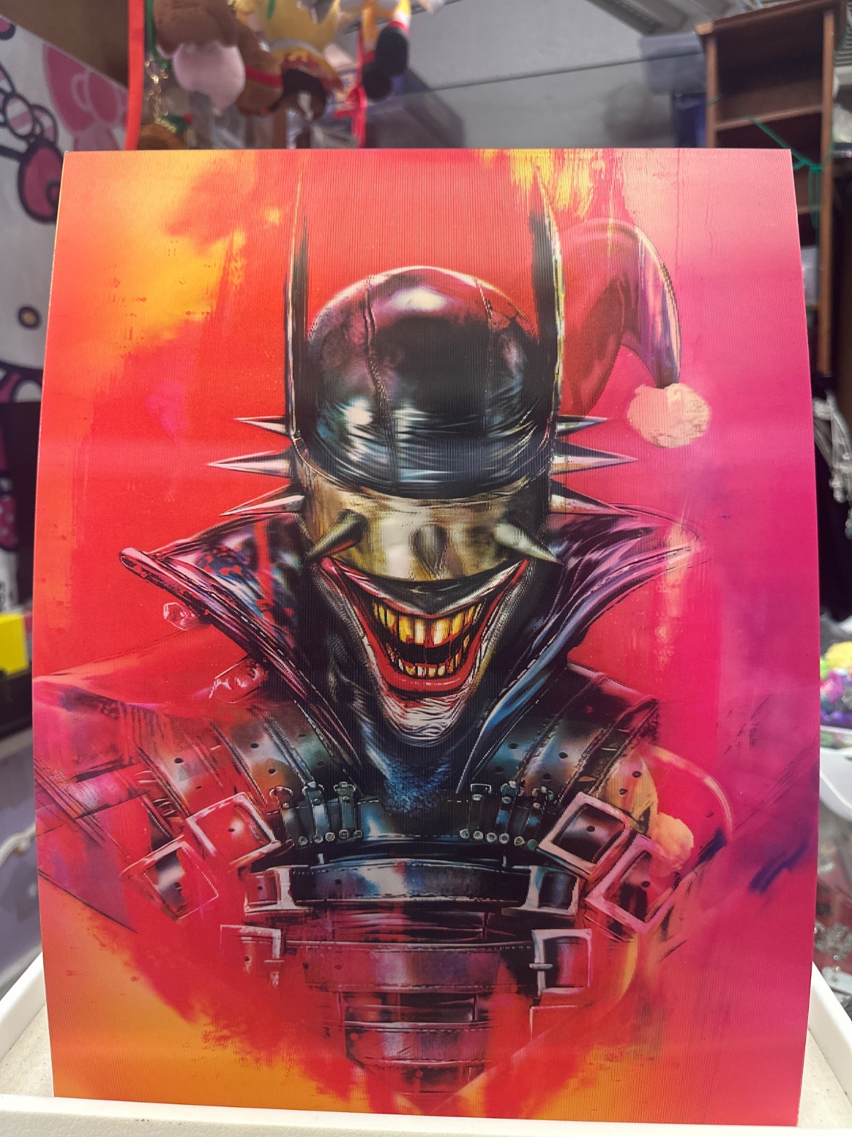 Batman Joker Samurai Lenticular Print