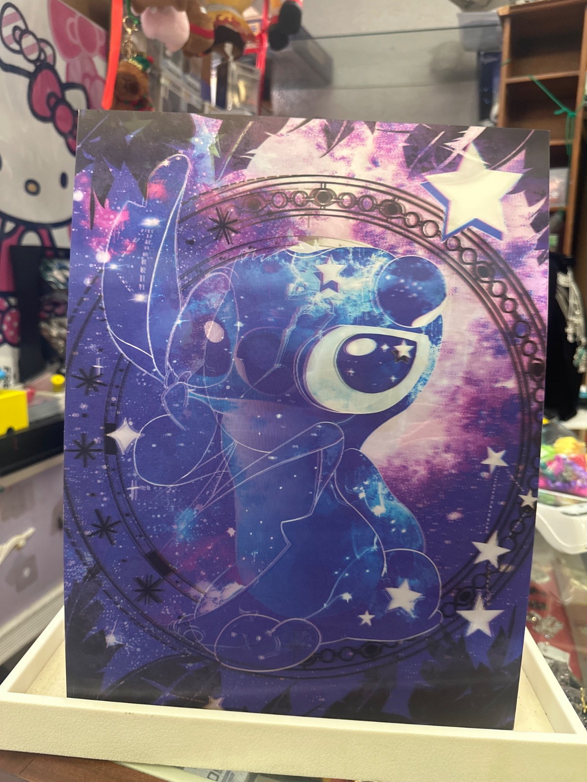 Galaxy Stitch Lenticular Print