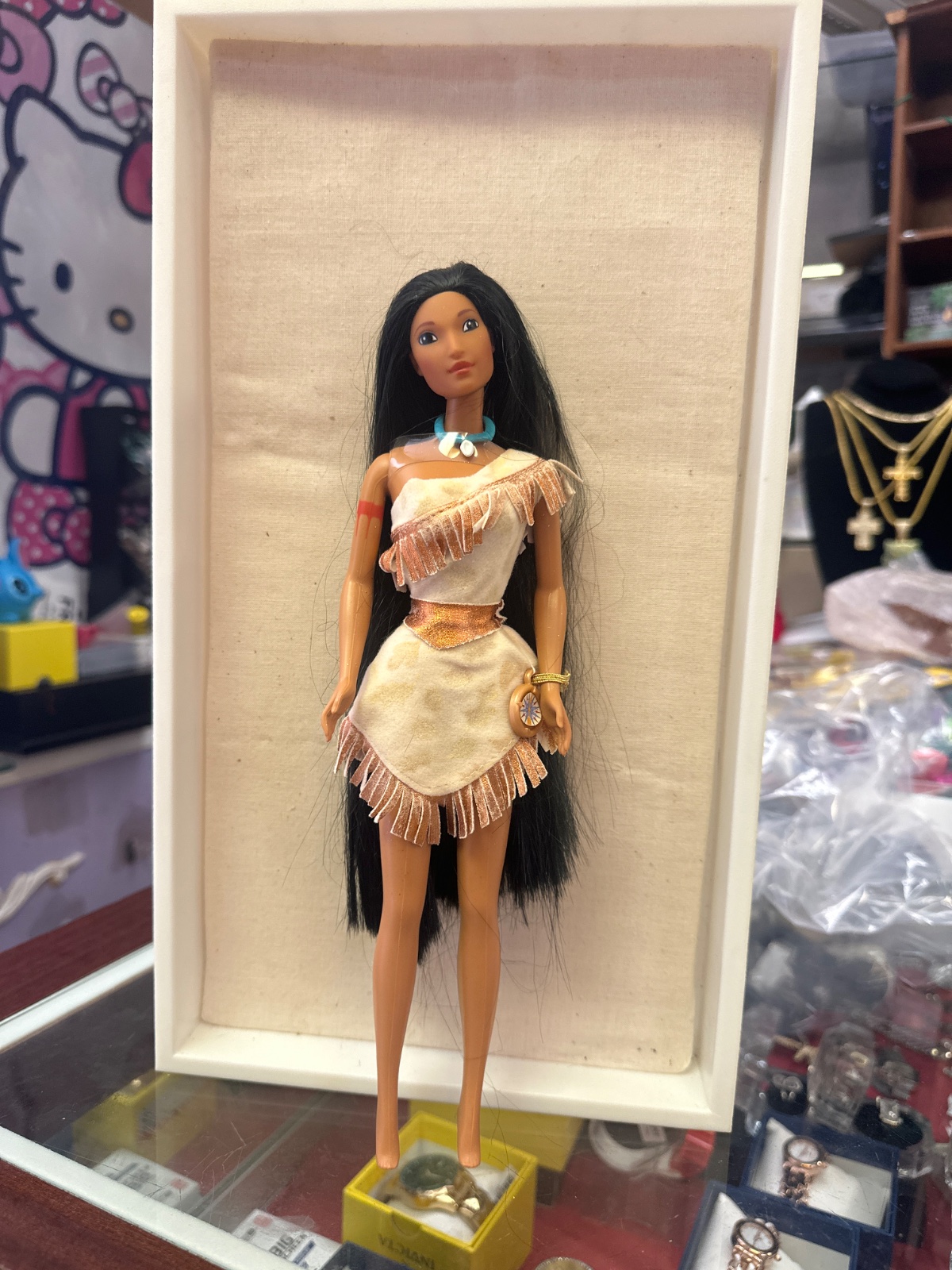 Pocahontas Doll With Fringe Dress