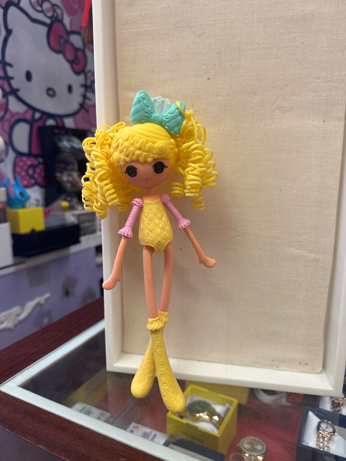 Lalaloopsy Doll with Yellow Curly Hair