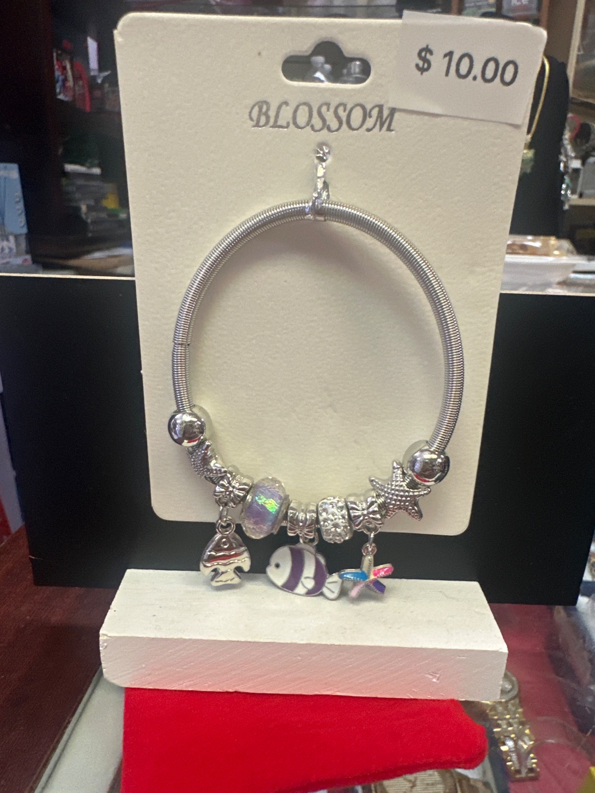 Blossom Charm Bracelet With Sea Life Charms