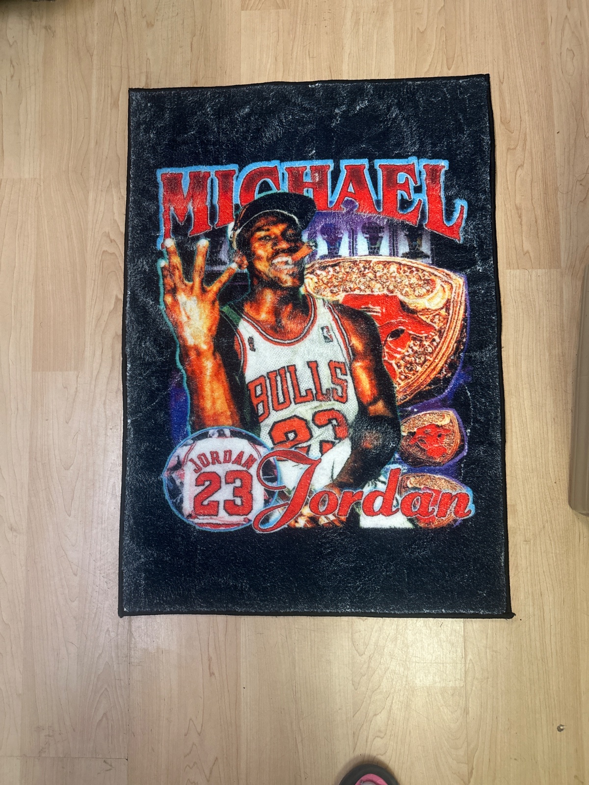 Michael Jordan Bulls Graphic Rug