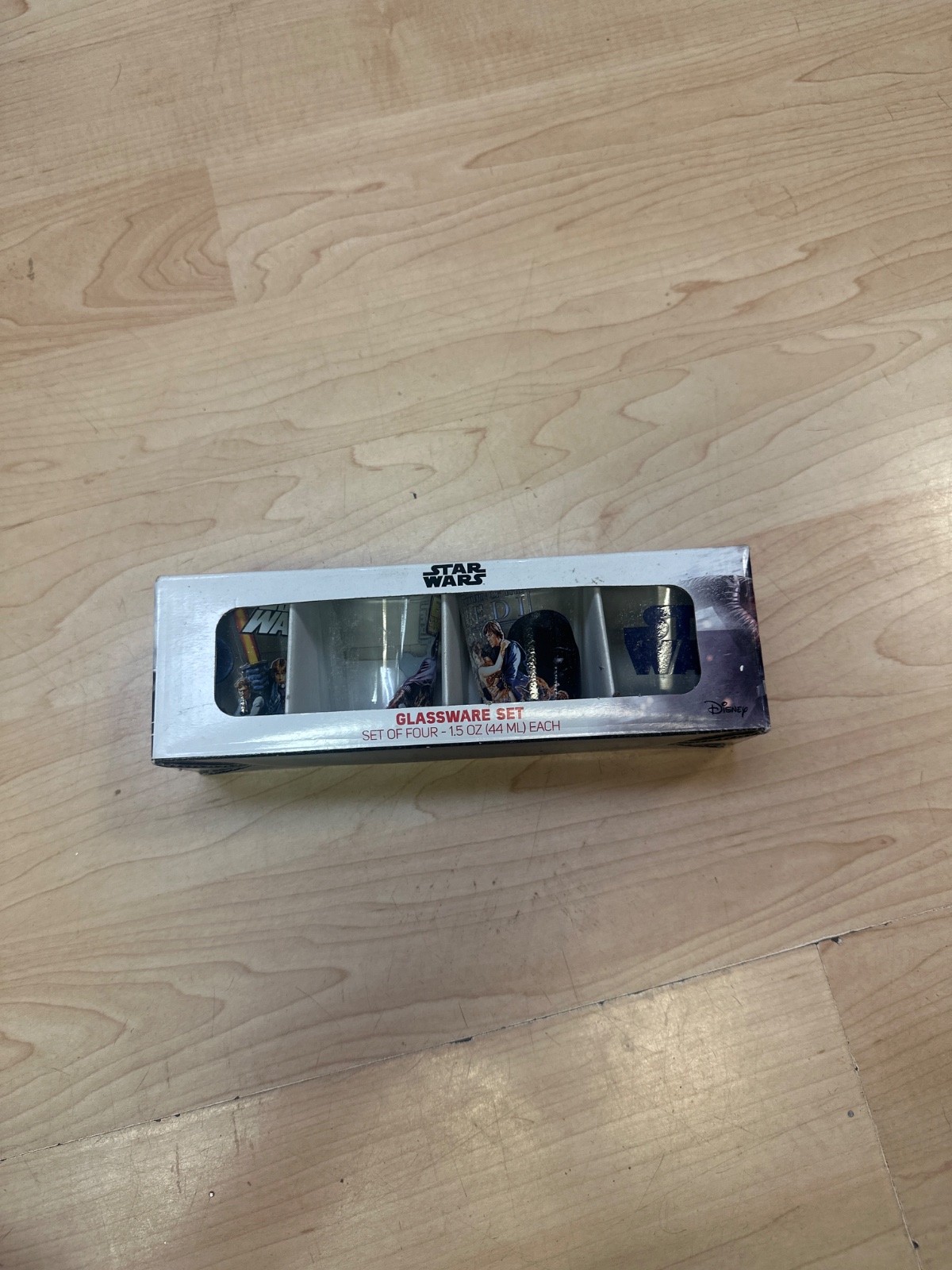 Star Wars Mini Glassware Set of Four