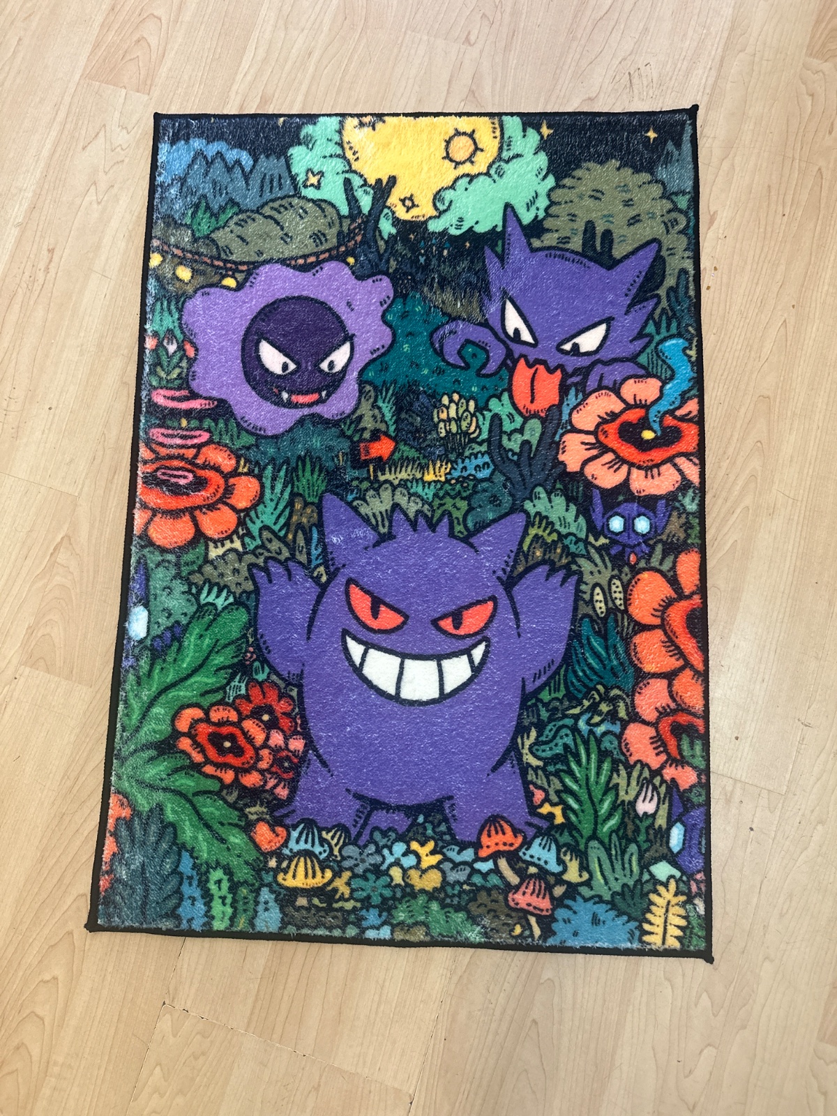 Ghost-Type Garden Rug