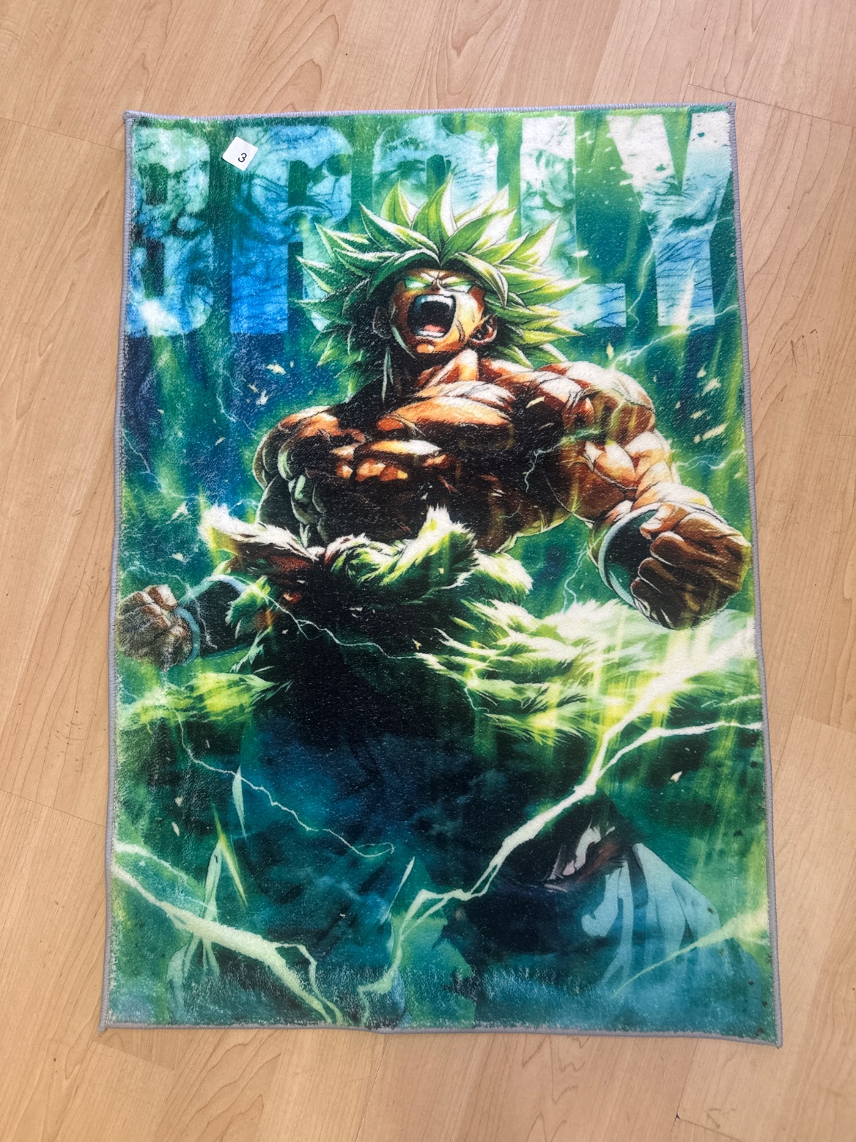 Dragon Ball Broly Fleece Blanket