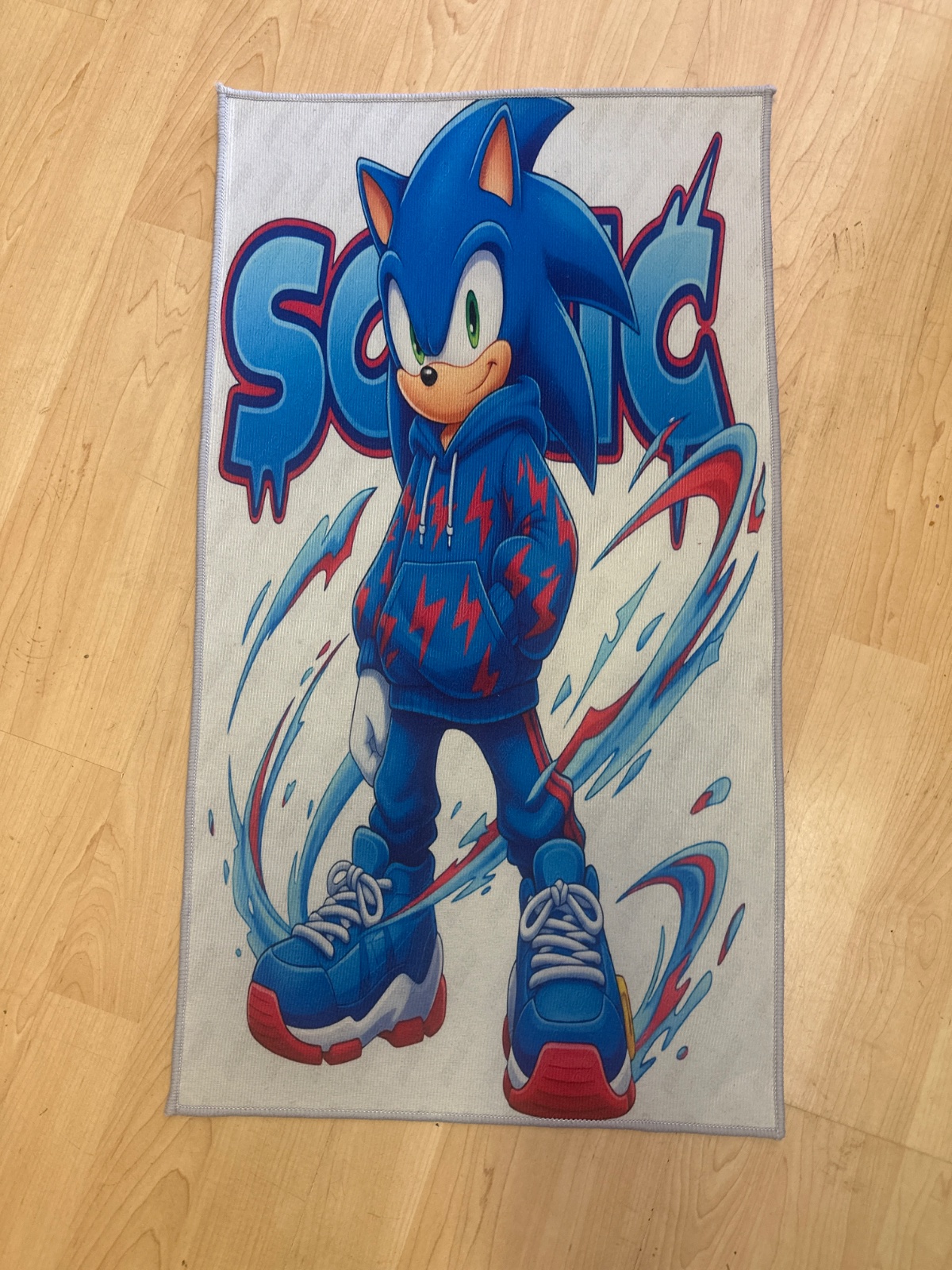 Sonic the Hedgehog Streetwear Print Rug