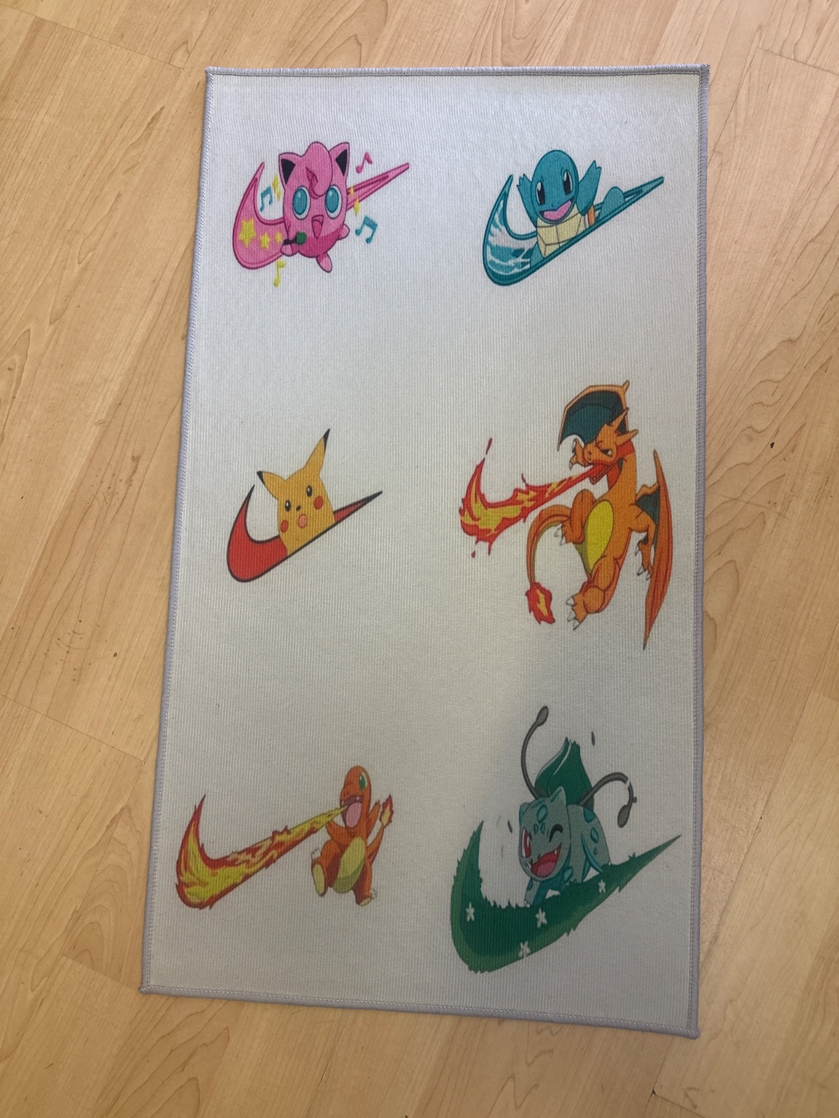 Pokémon Swoosh Graphic Rug