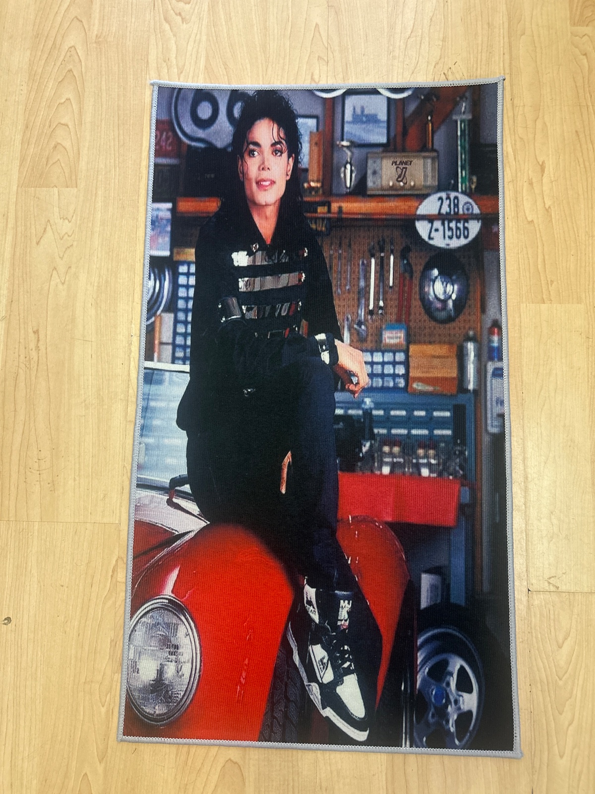Michael Jackson Photo Print Rug