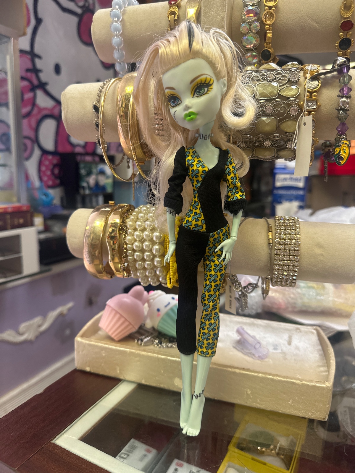 Monster High Doll With Blonde Streaked Hair