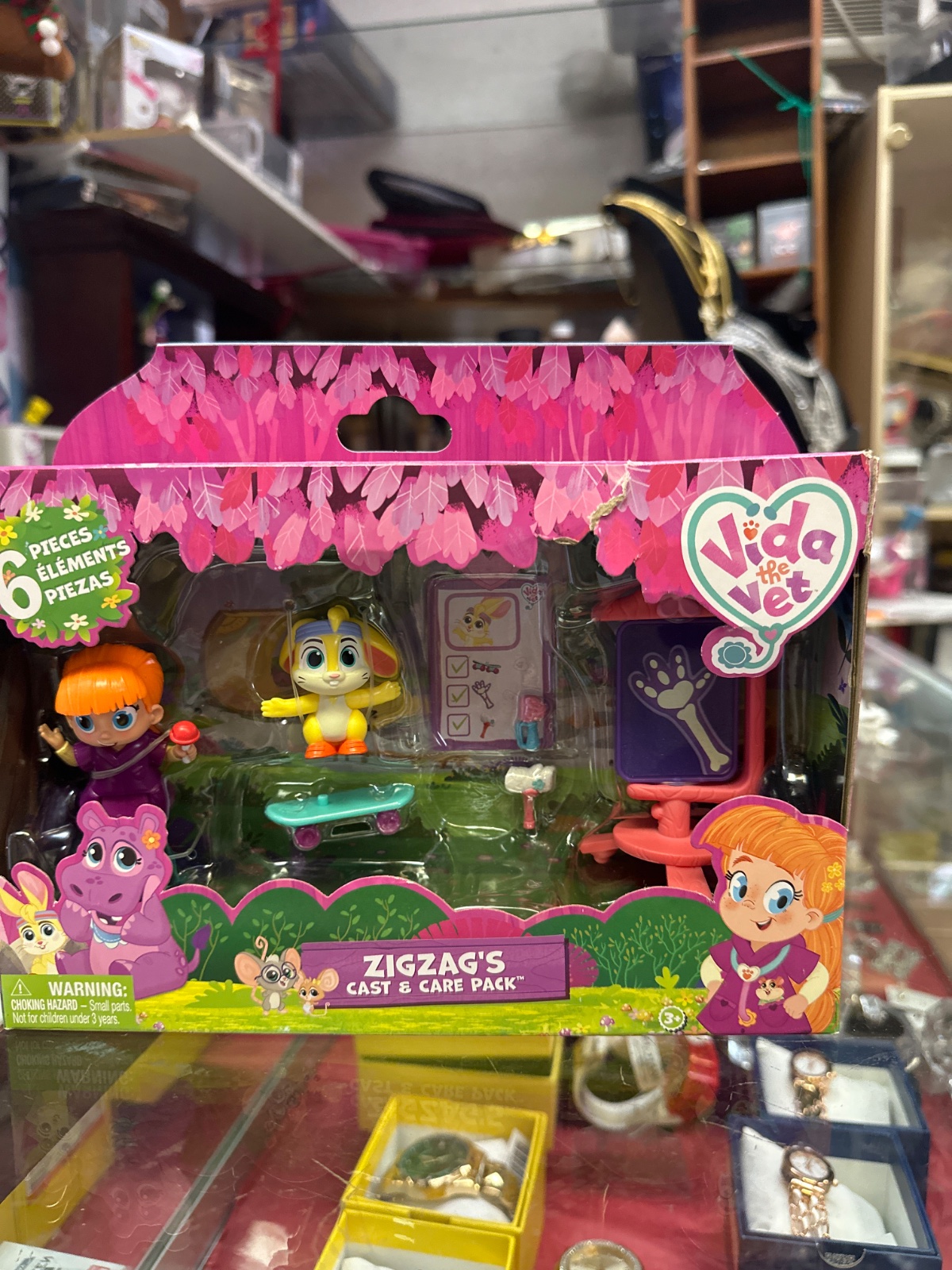 Vida The Vet Zigzag's Cast & Care Pack Playset