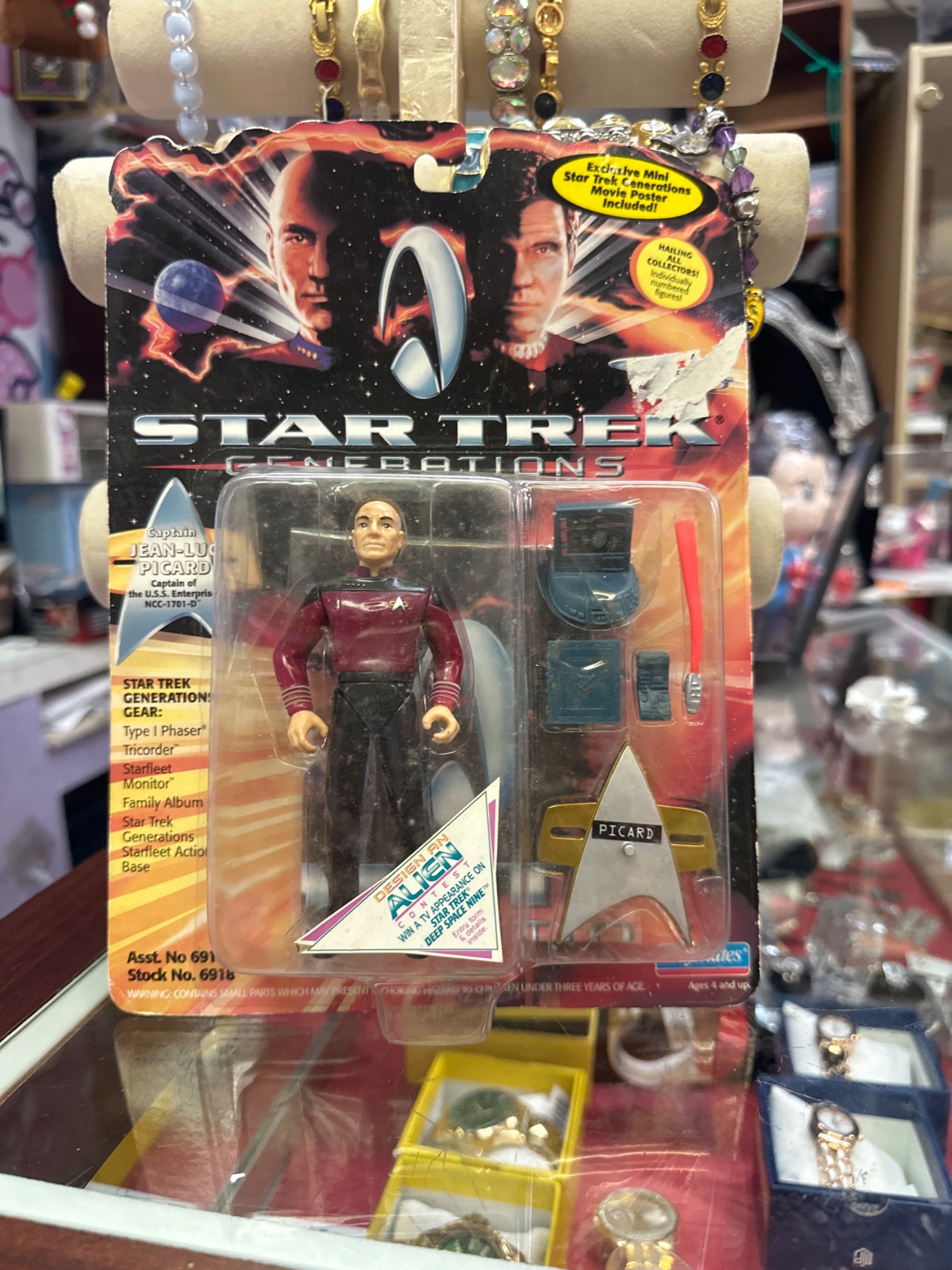 Star Trek Generations Captain Jean-Luc Picard Action Figure
