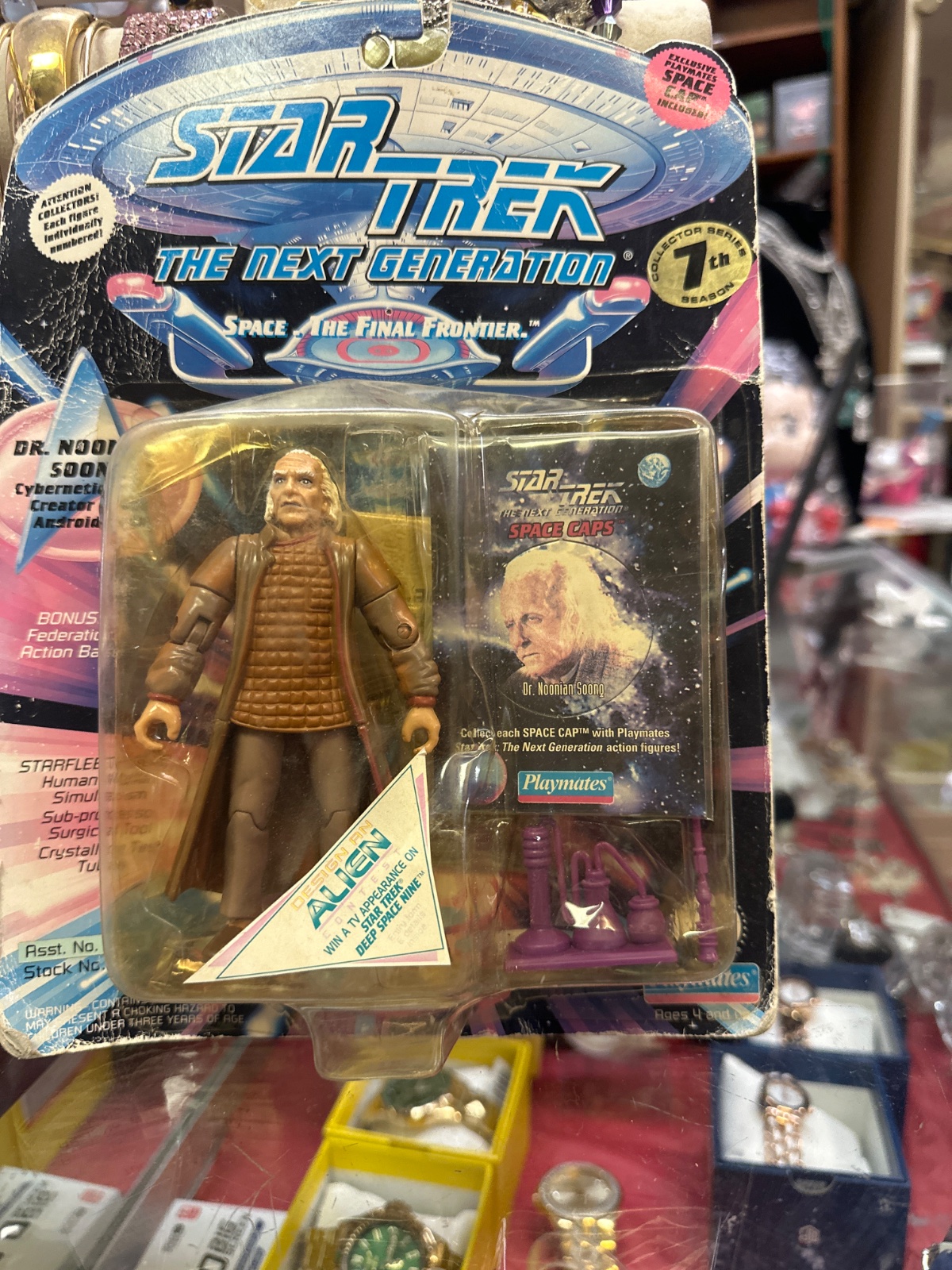 Star Trek: The Next Generation Dr. Noonian Soong Action Figure