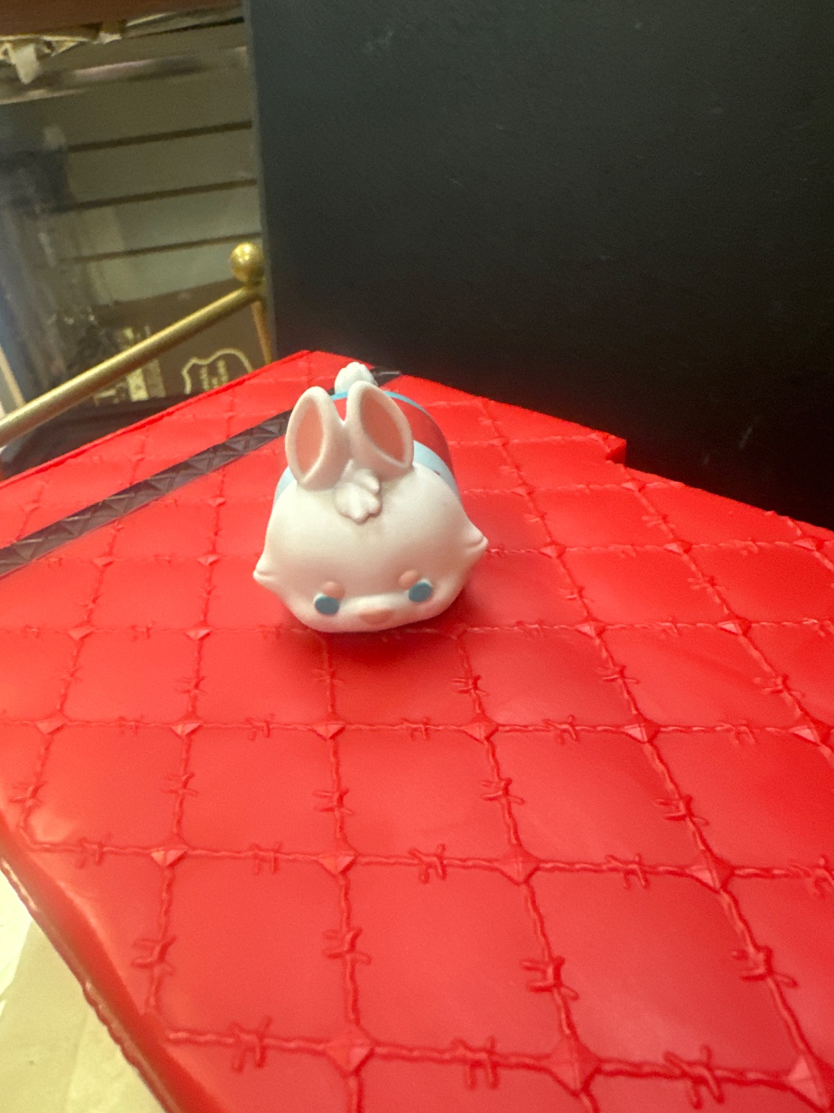Small White Bunny Figurine