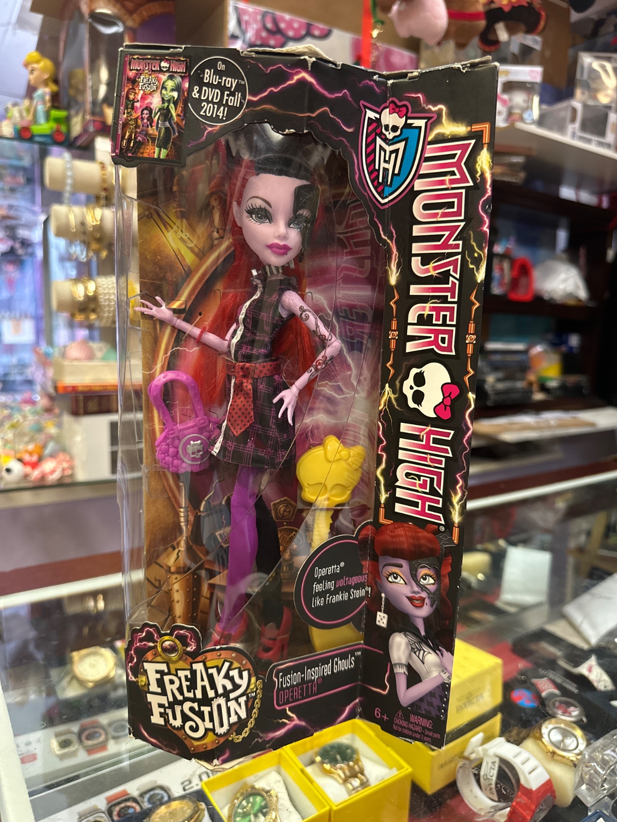Monster High Freaky Fusion Operetta Doll (NIB)
