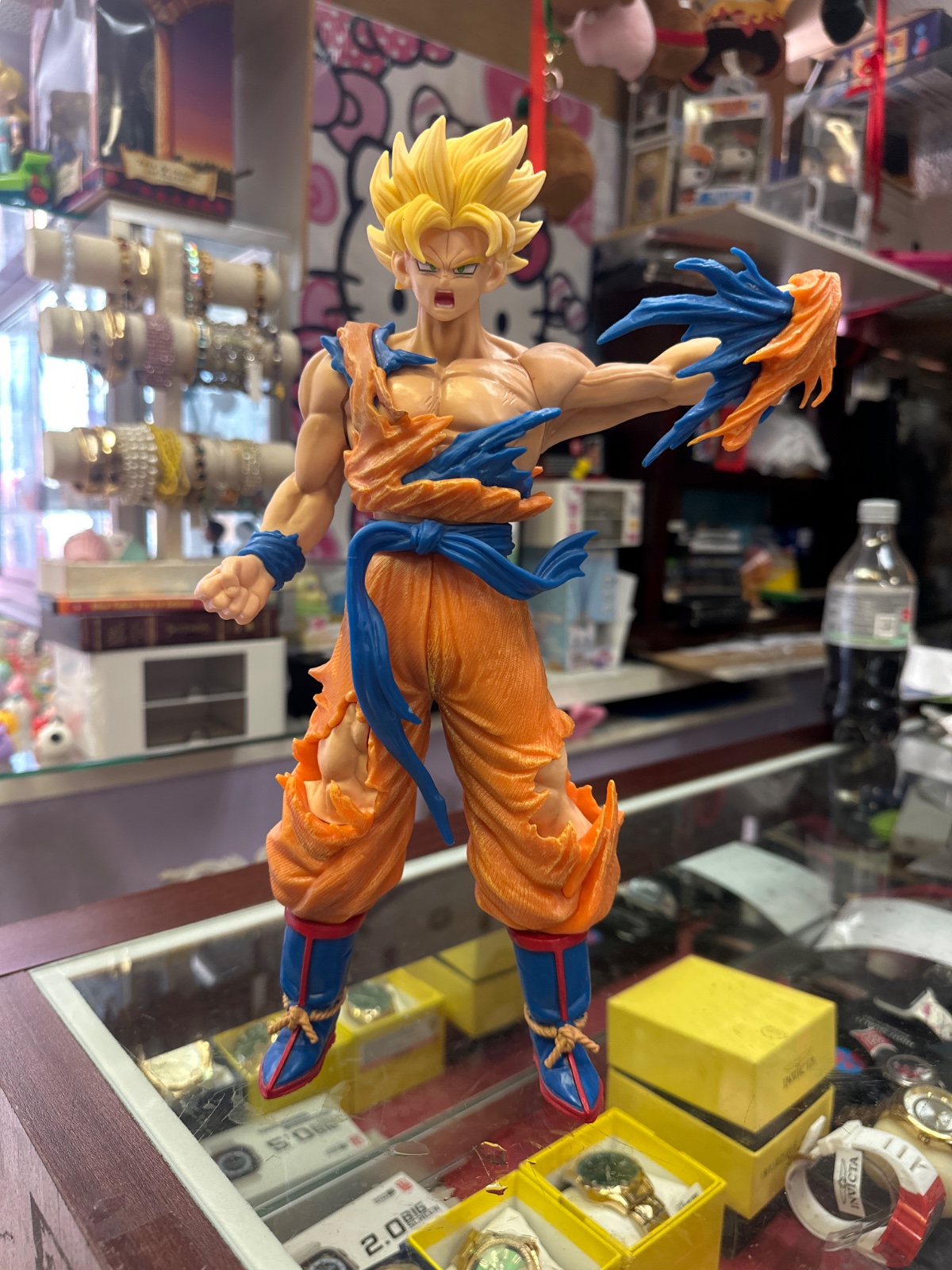 Super Saiyan Goku Kamehameha Figure